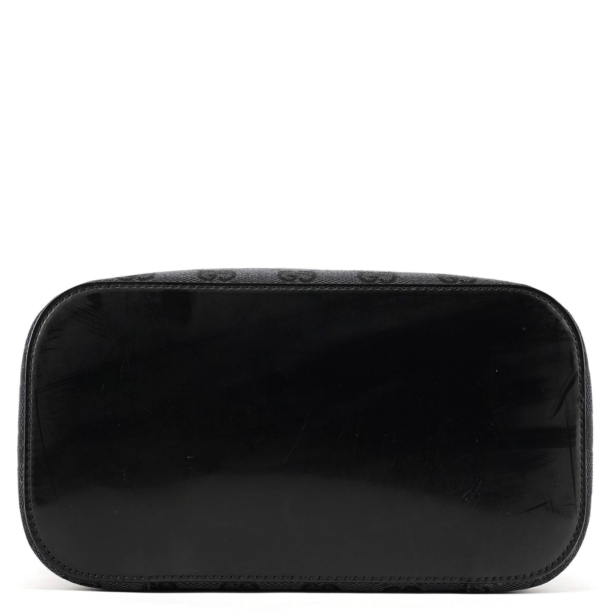 1999 Black GG Canvas Loop Shoulder Bag