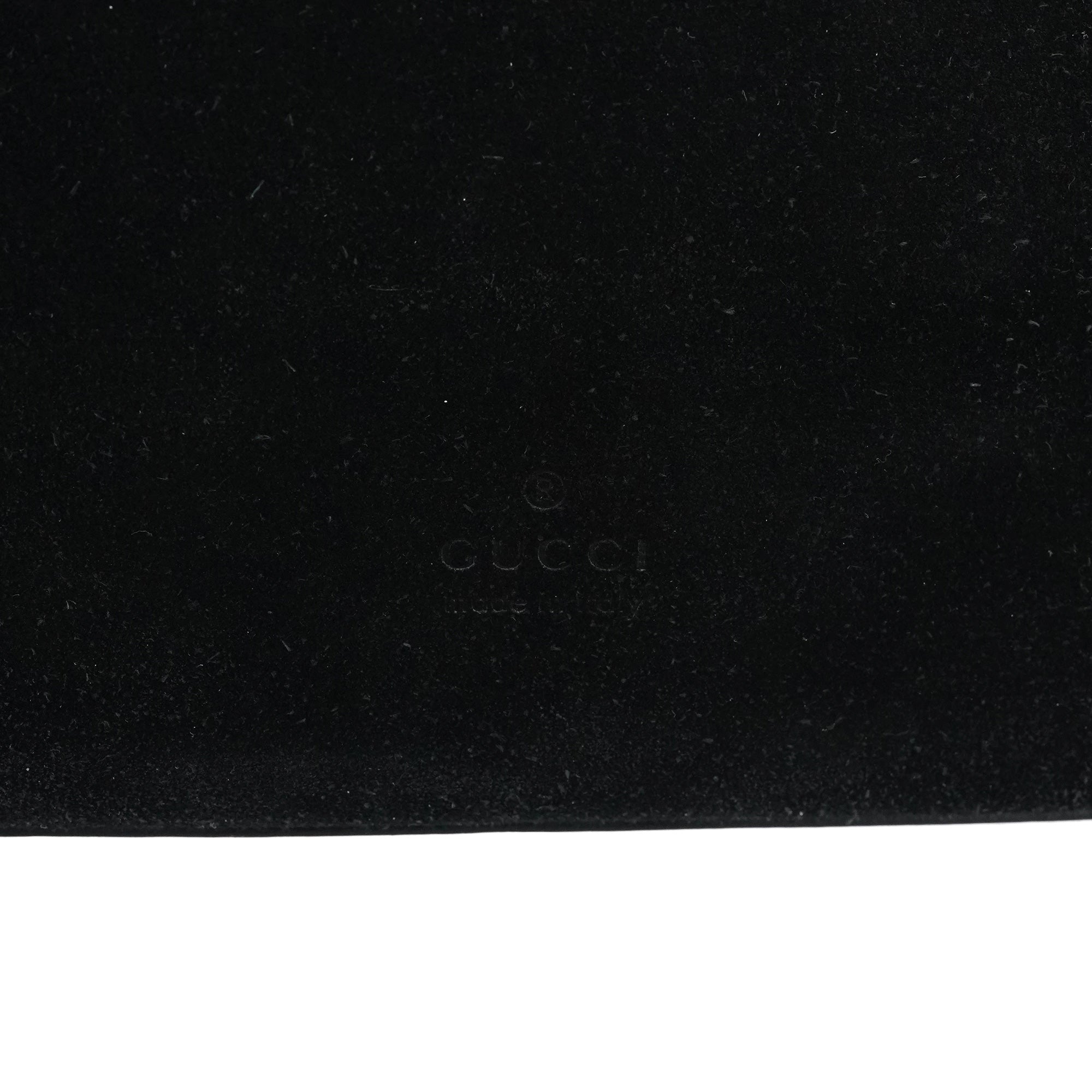 1999 Black Suede Loop Shoulder Bag