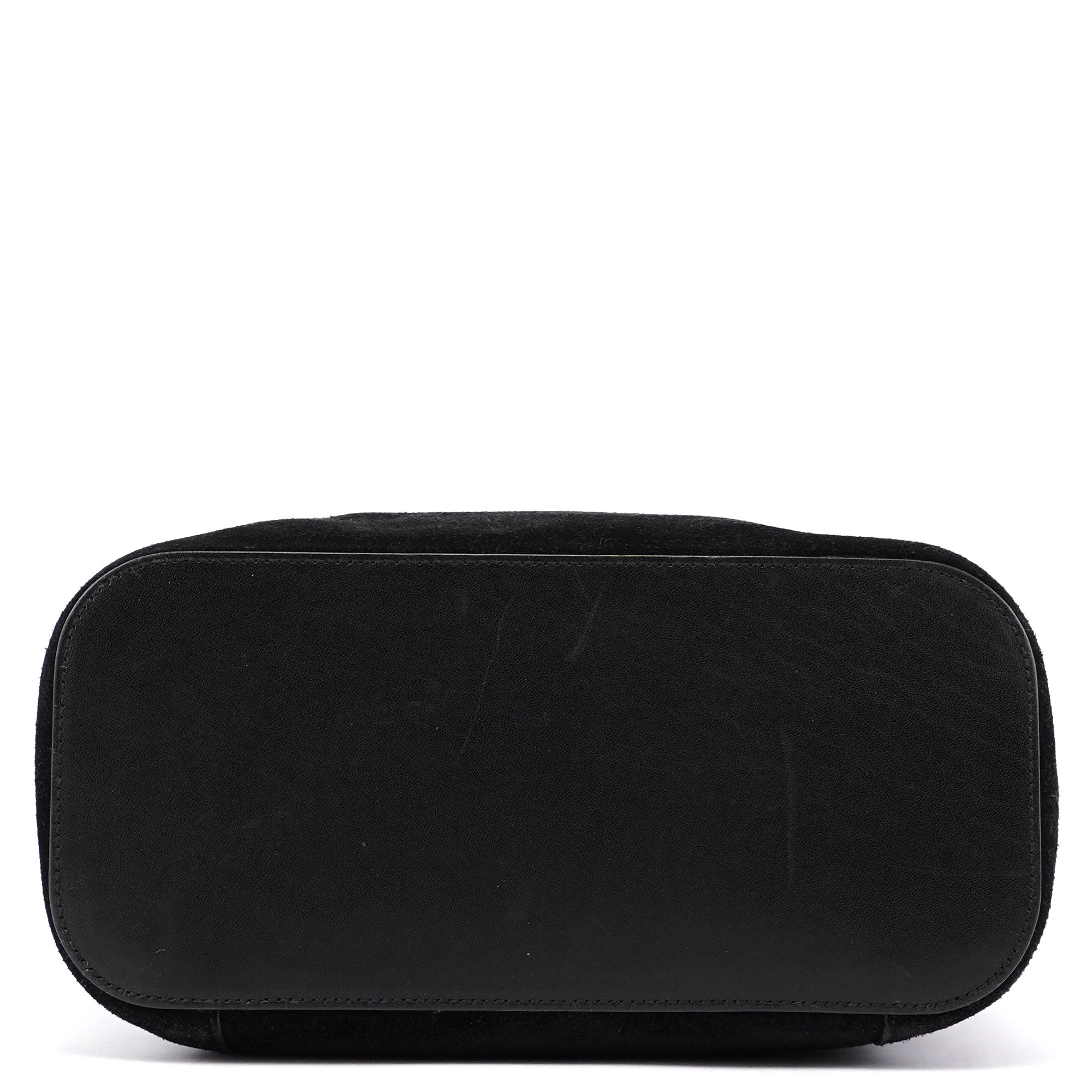 1999 Black Suede Ring Bag