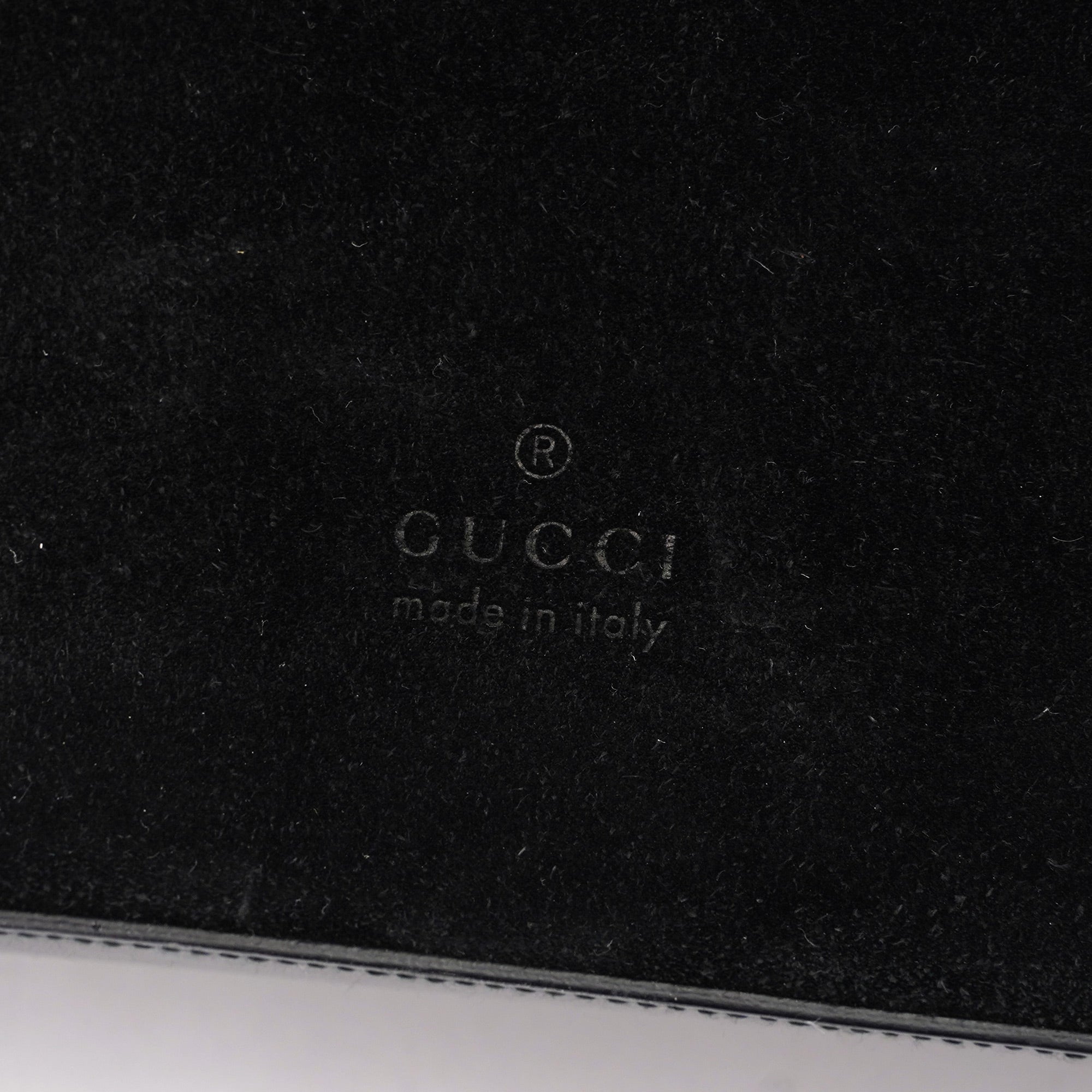 1999 Black Suede Ring Bag