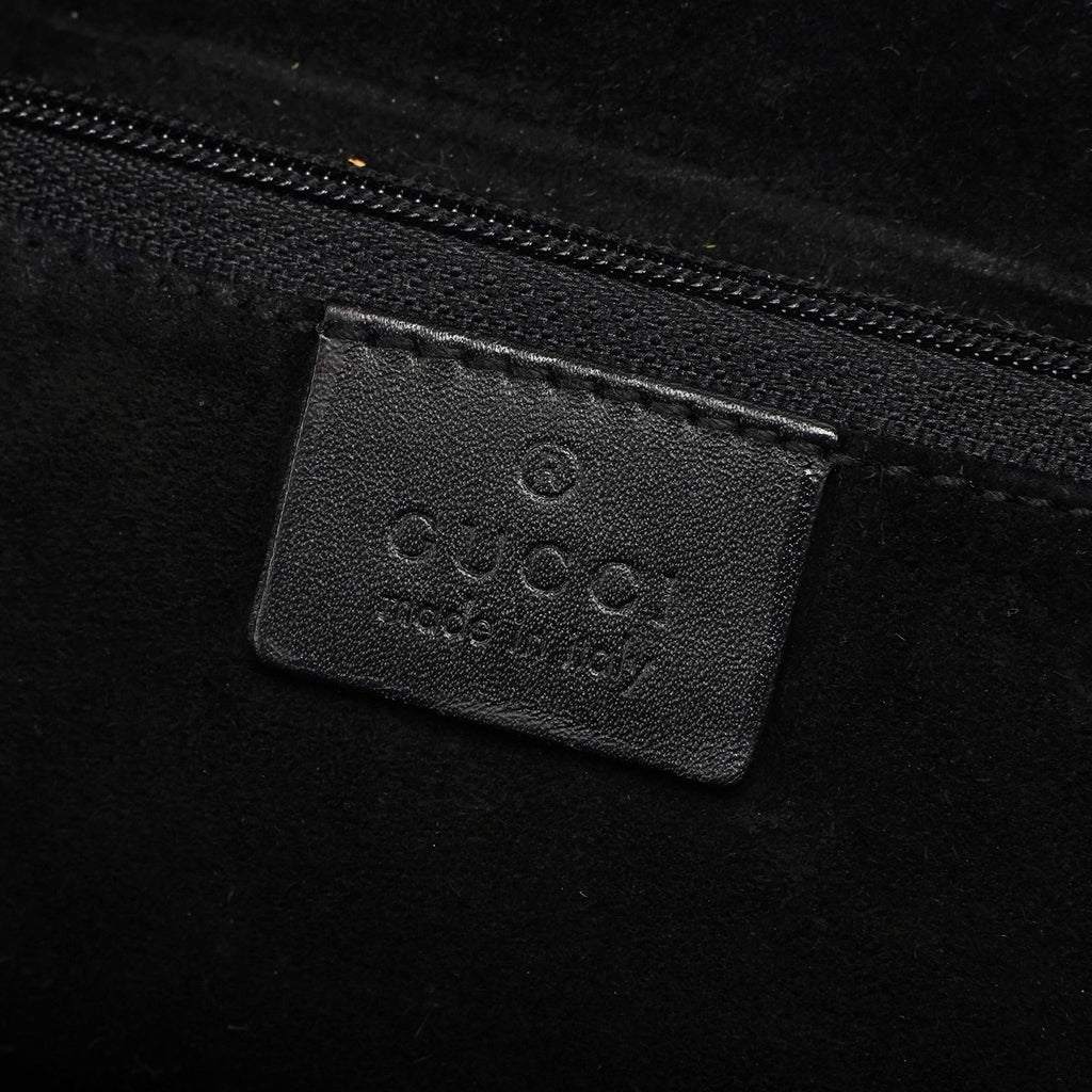 1999 Black Suede Ring Bag