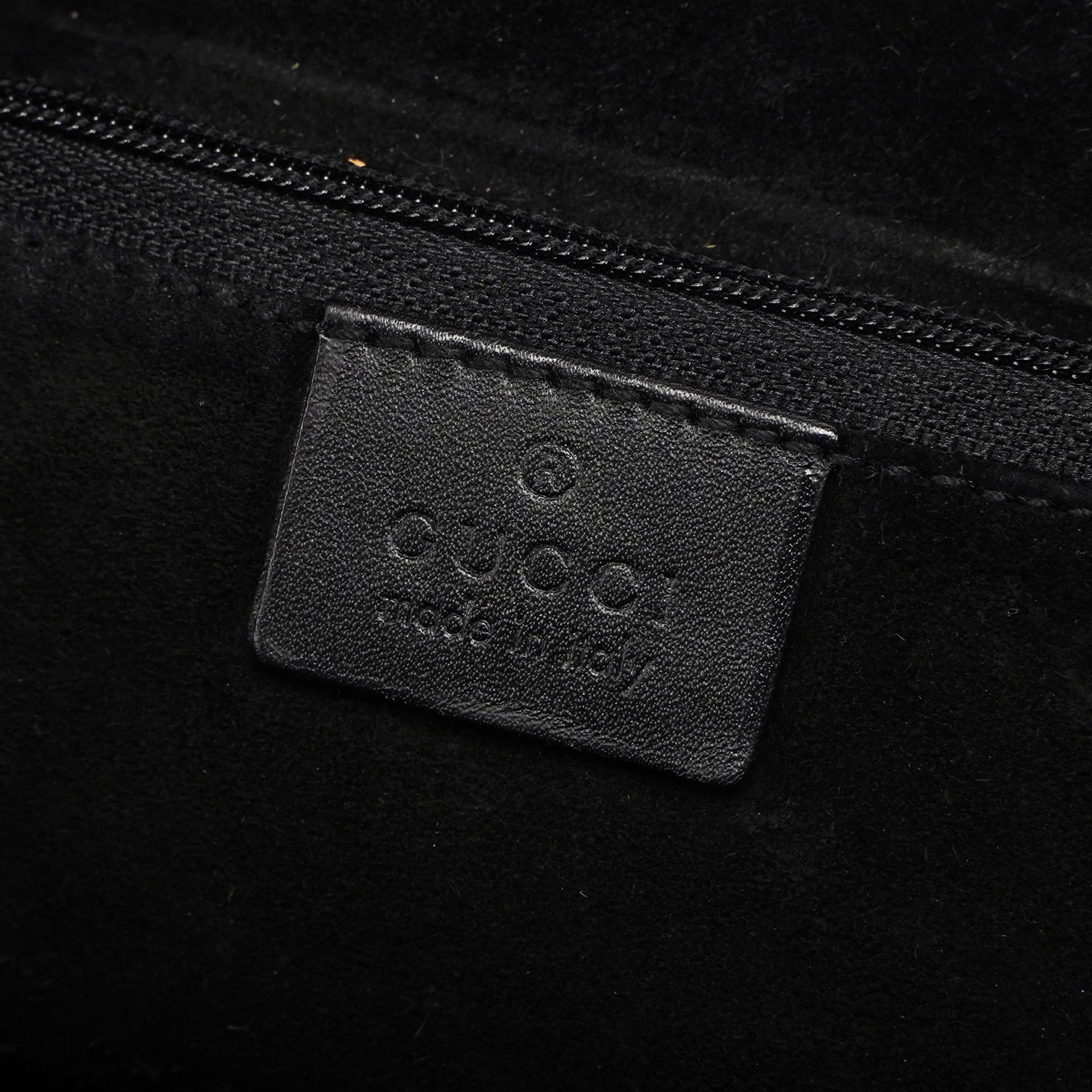 1999 Black Suede Ring Bag