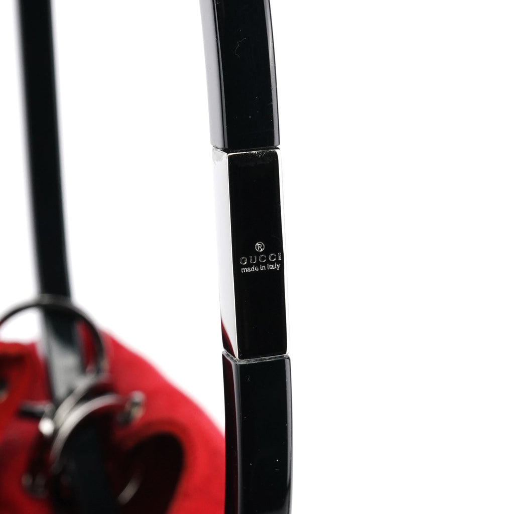 1999 Red GG Canvas Loop Shoulder Bag