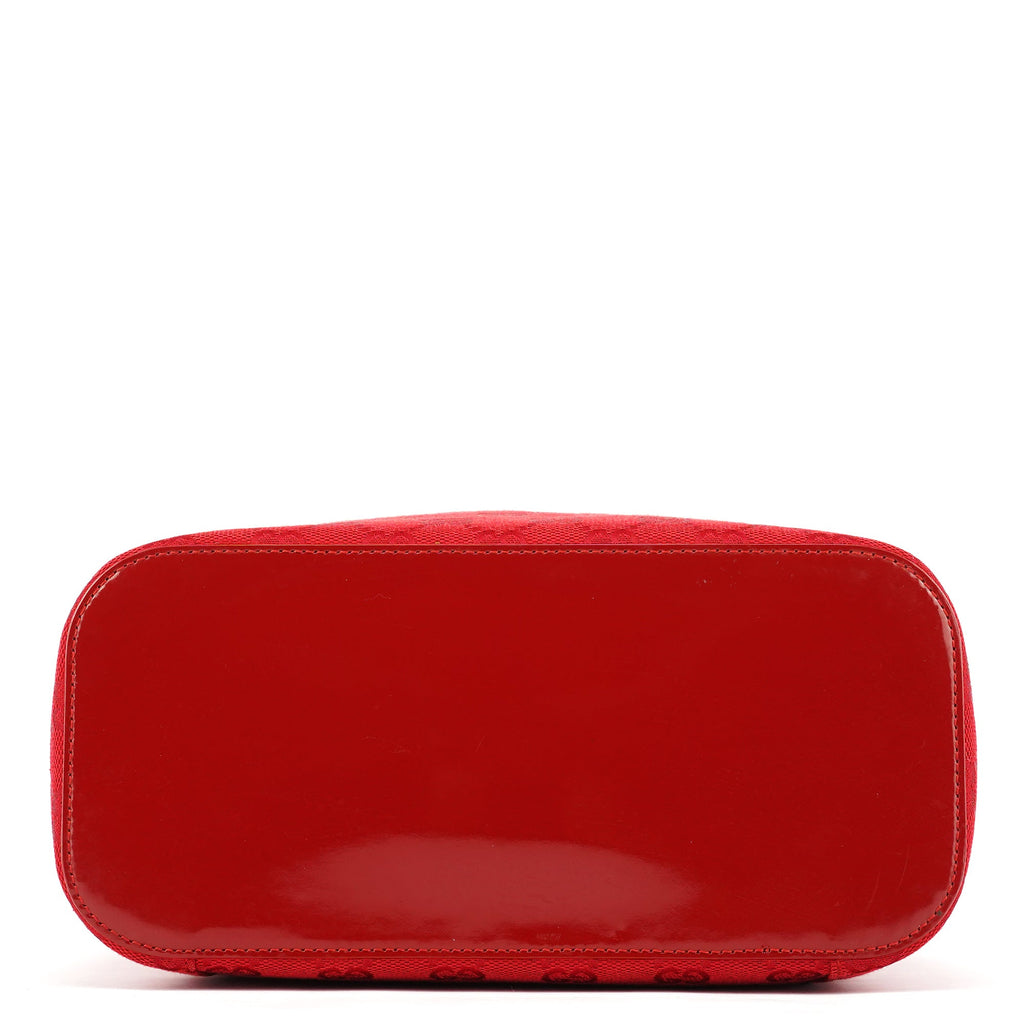 1999 Red GG Canvas Loop Shoulder Bag