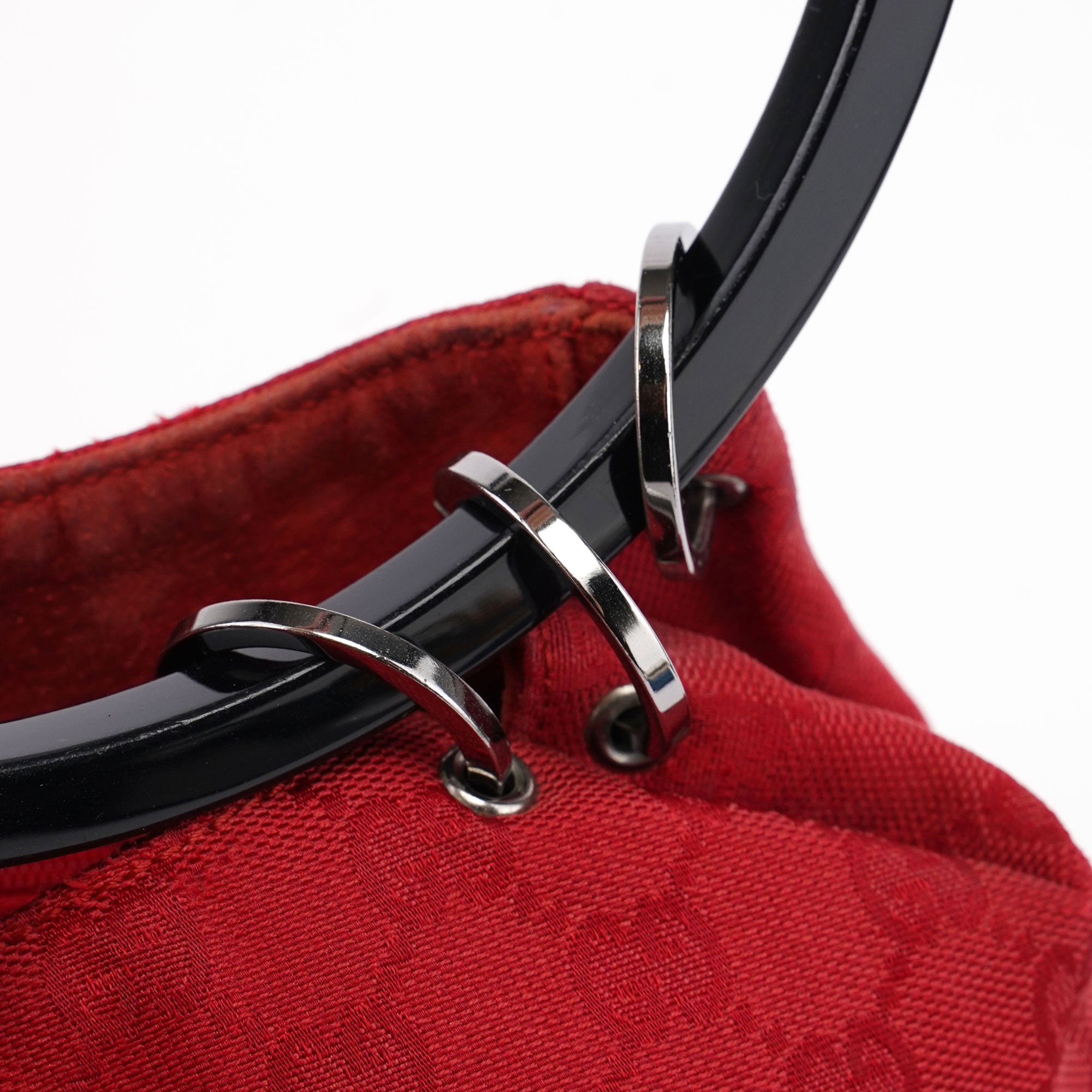 1999 Red GG Ring Bag