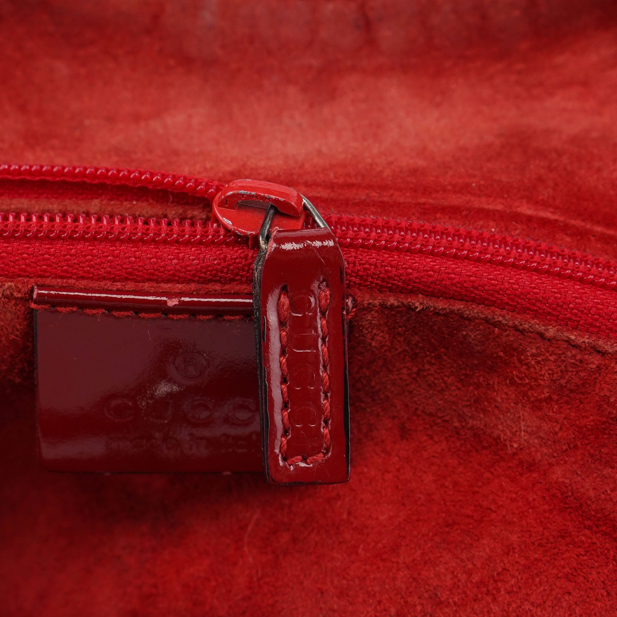 1999 Red GG Ring Bag