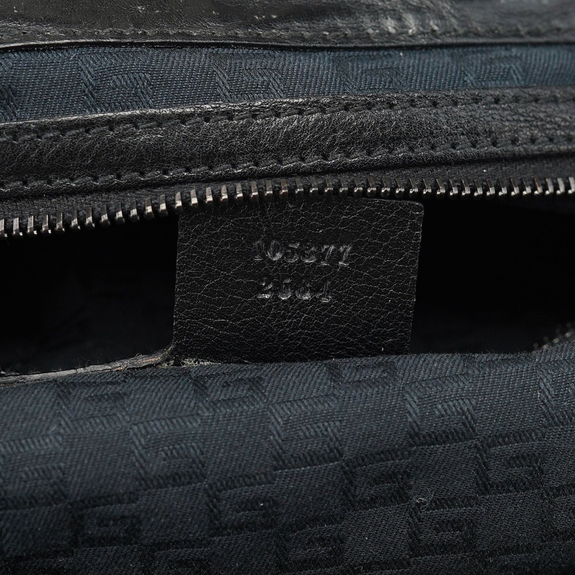 2002 Black Leather Runway Doctor Bag