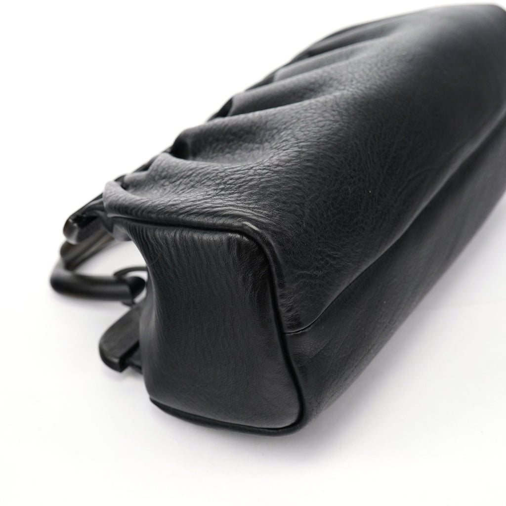 2002 Black Leather Runway Doctor Bag