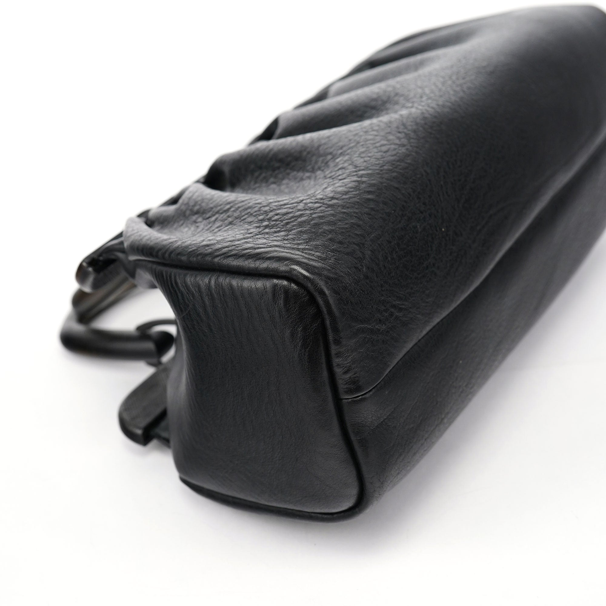 2002 Black Leather Runway Doctor Bag