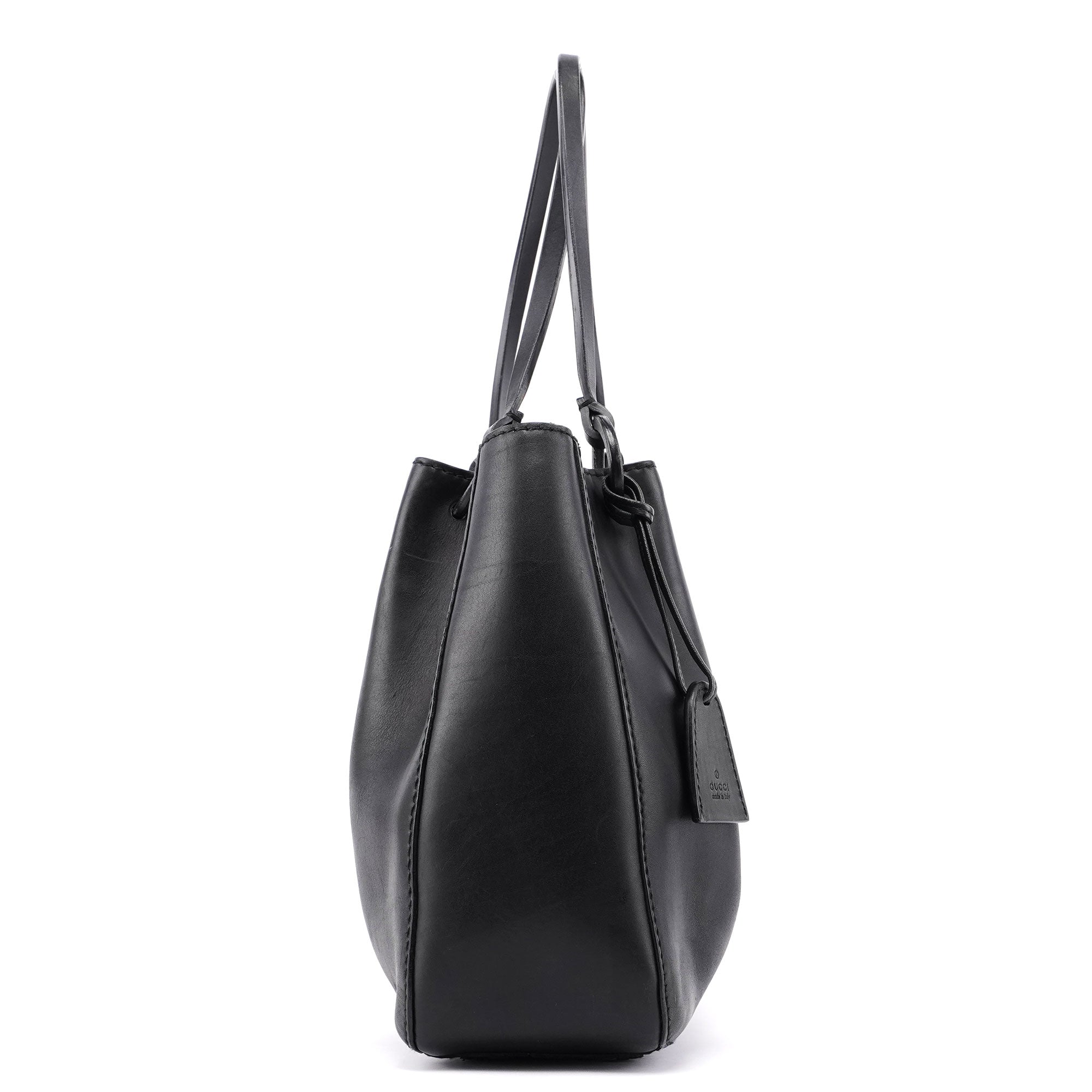 2002 Calfskin Tote Bag With Pouch