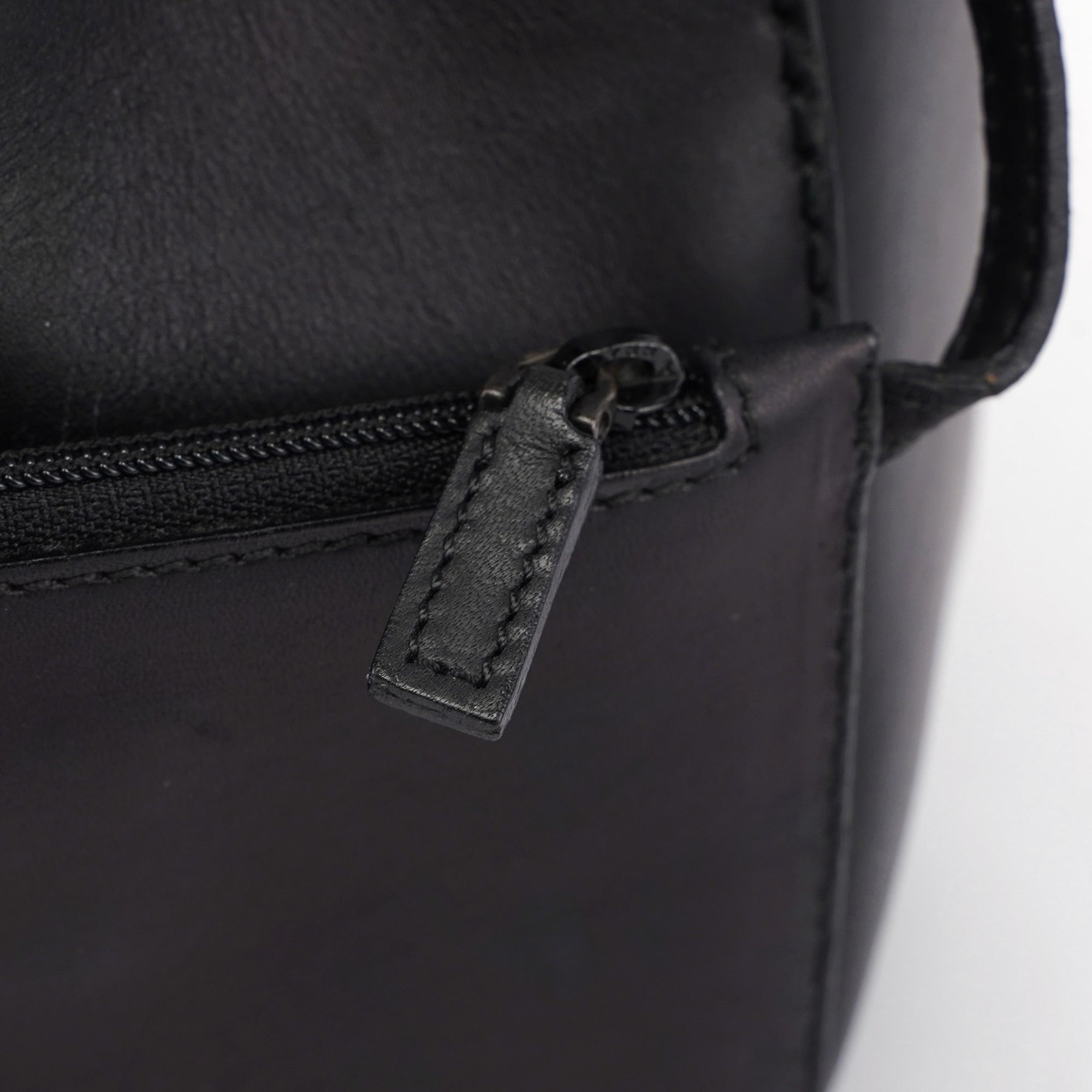 2002 Calfskin Tote Bag With Pouch