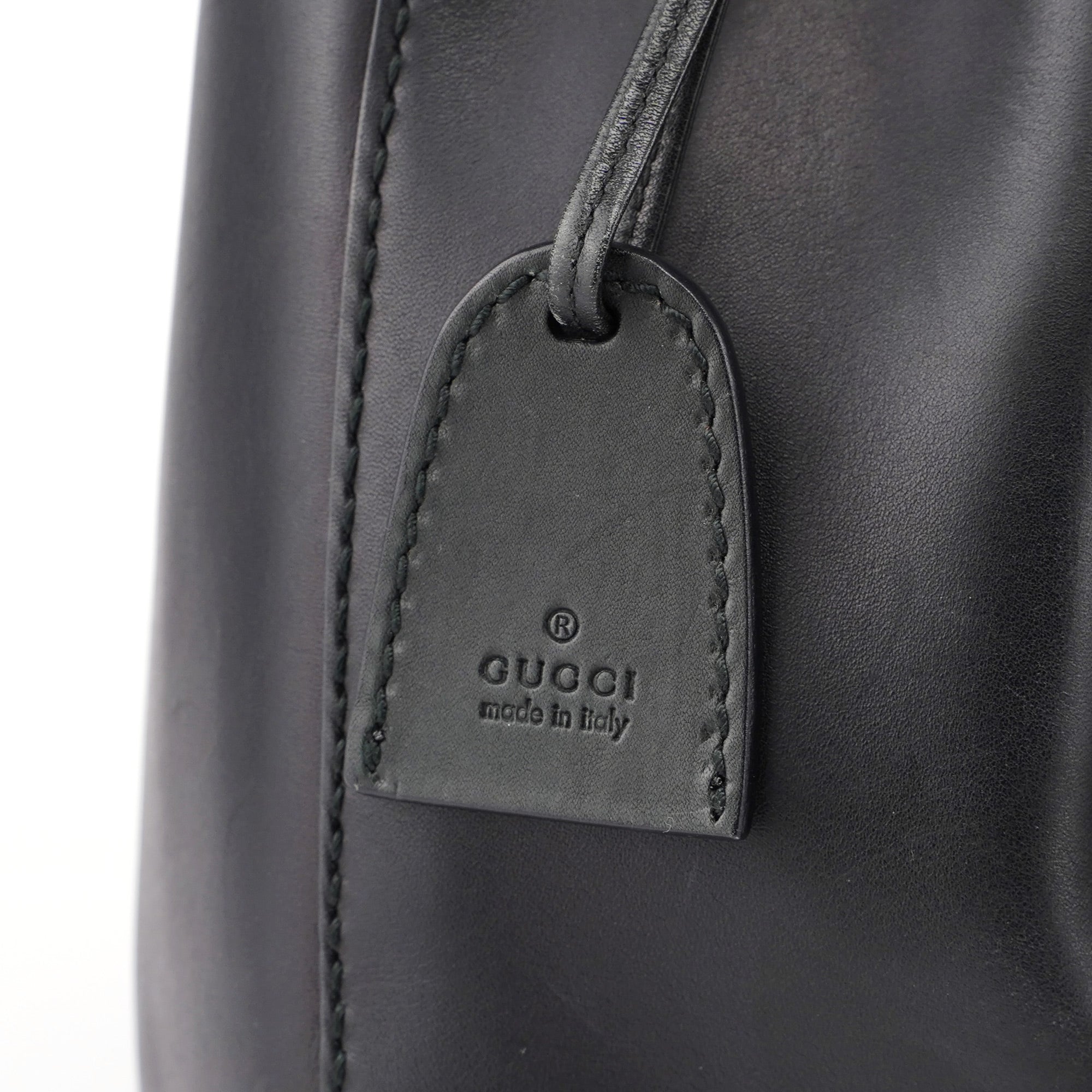 2002 Calfskin Tote Bag With Pouch