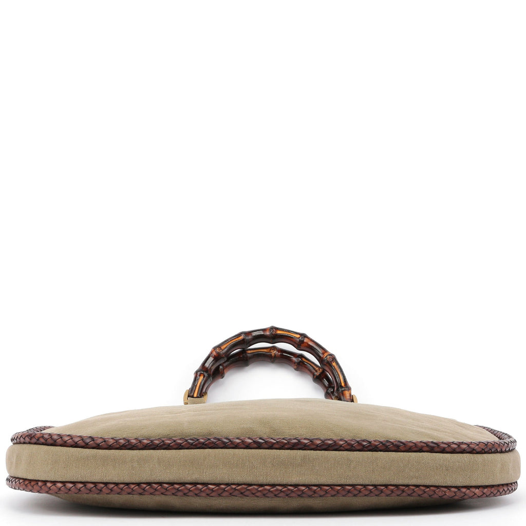 2003 Beige Canvas Bamboo Bag
