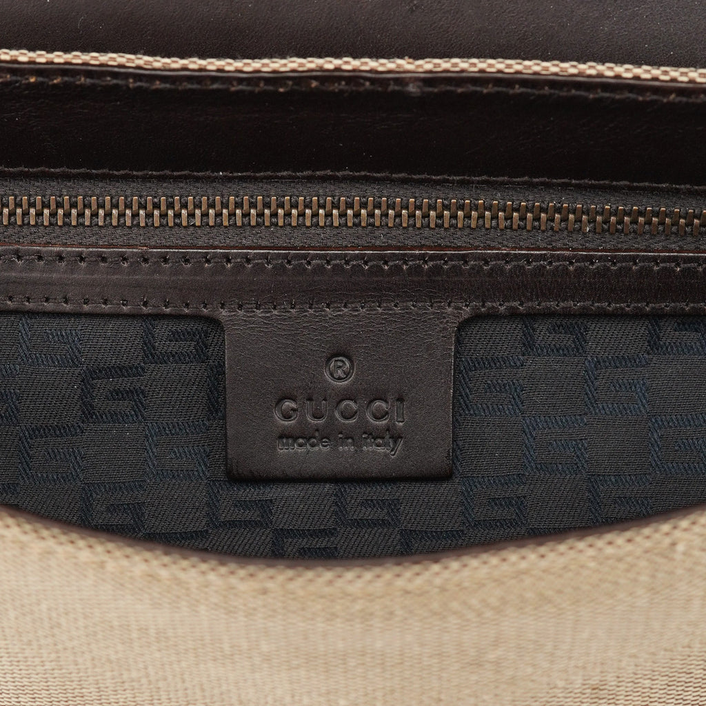 2003 Beige Canvas Shoulder Bag
