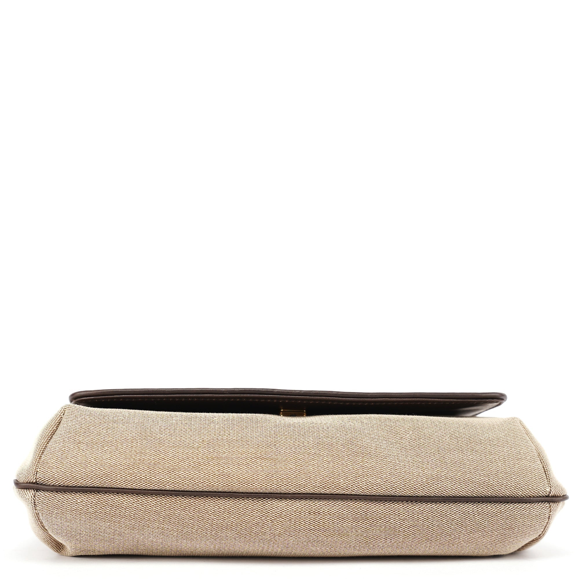2003 Beige Canvas Shoulder Bag