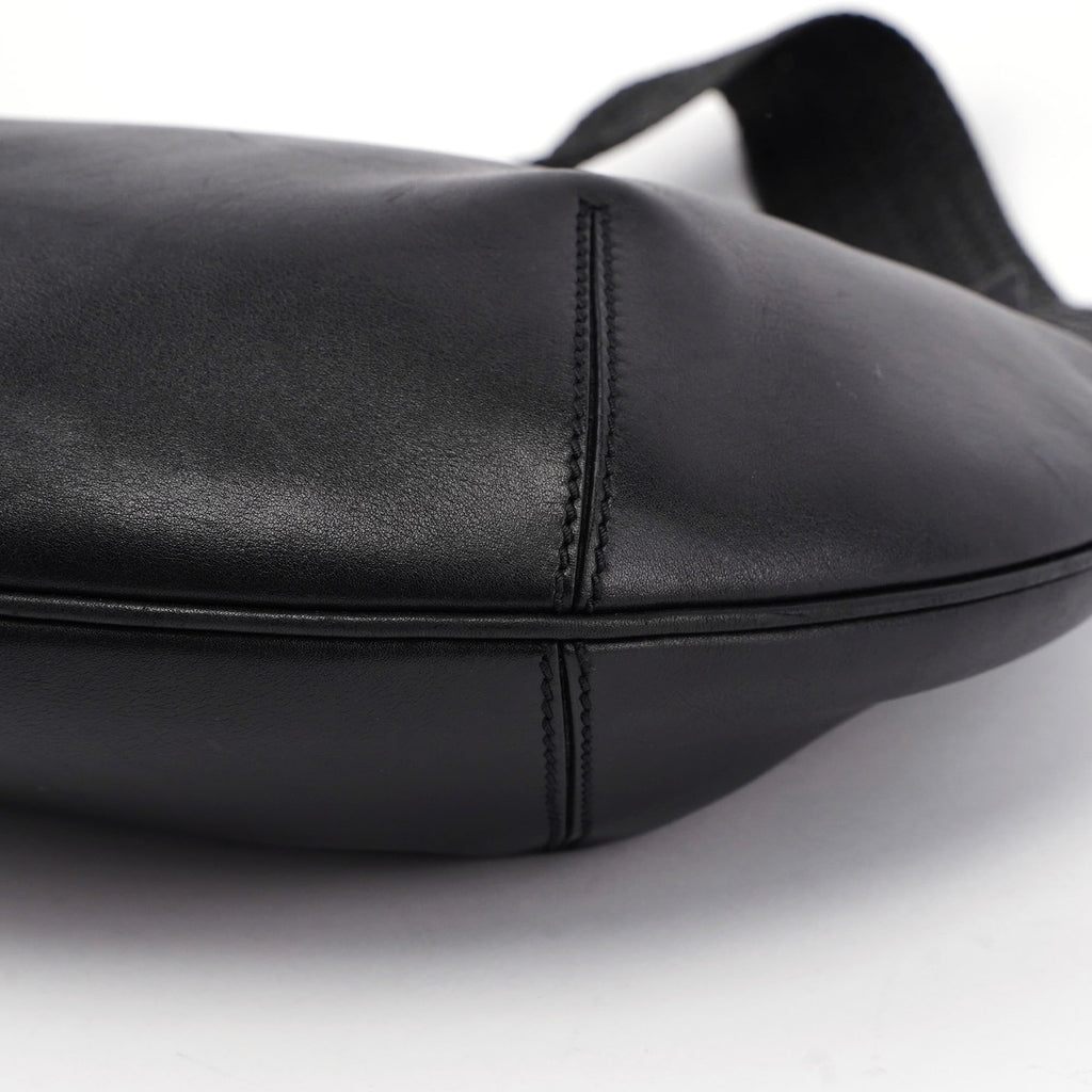 2003 Black Calfskin Hobo Shoulder Bag