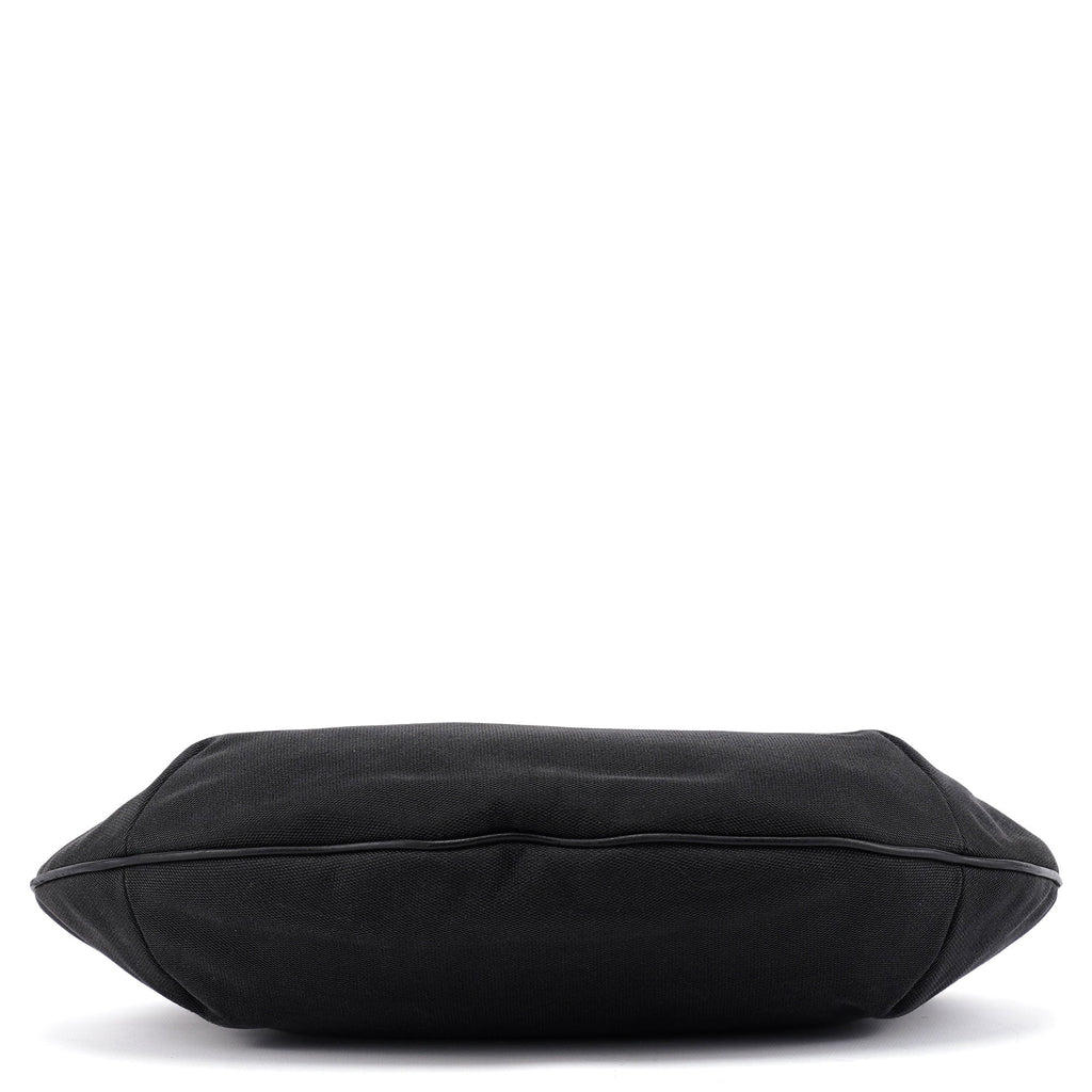 2003 Black Canvas Hobo Shoulder Bag