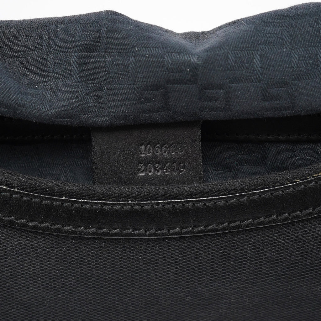 2003 Black Canvas Shoulder Bag