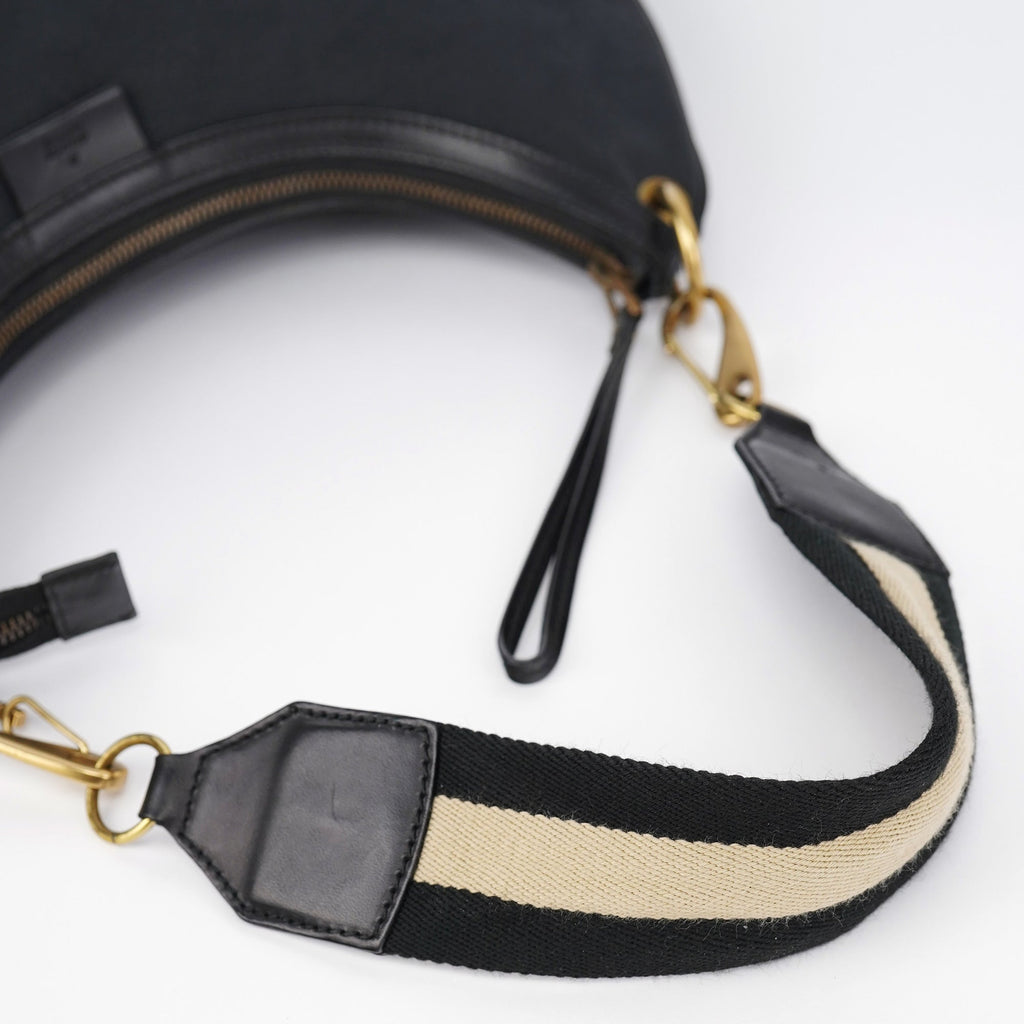 2003 Black Canvas Shoulder Bag