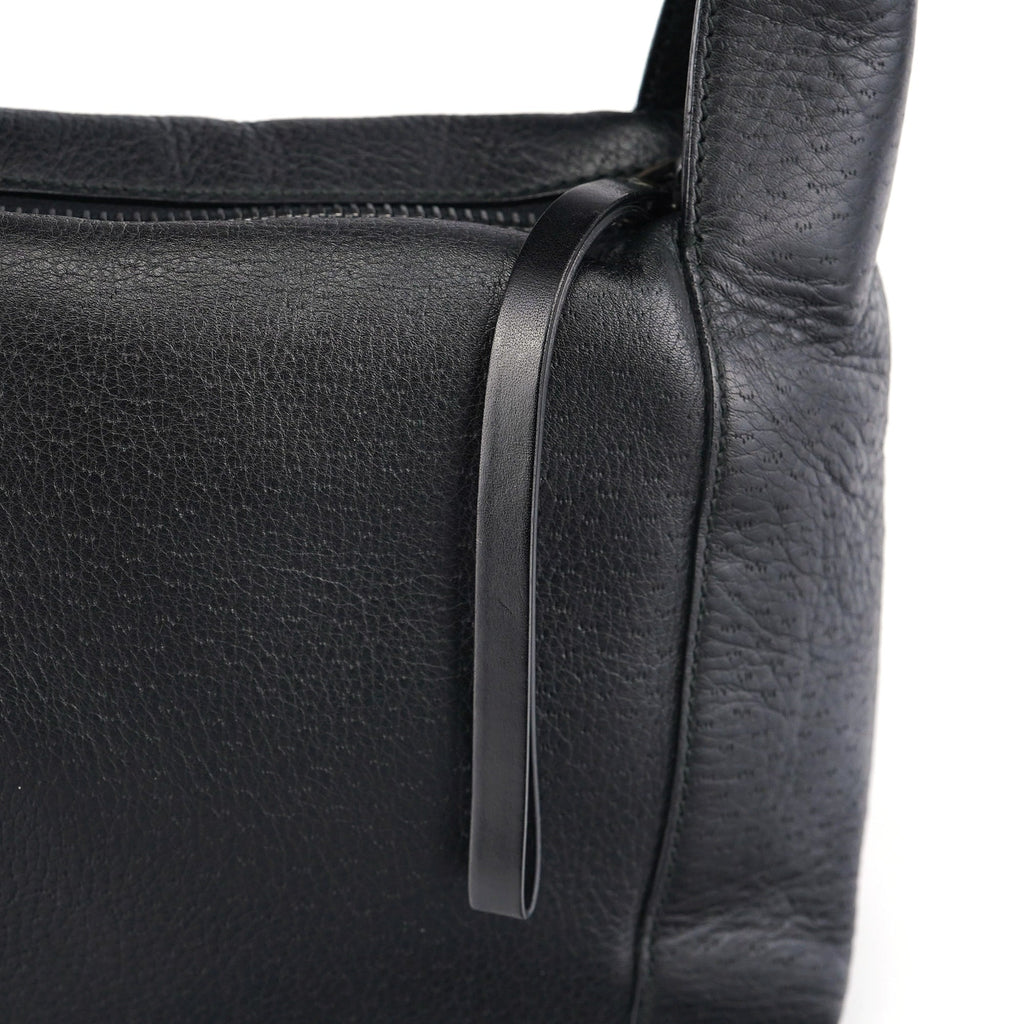 2003 Black Leather Hobo Shoulder Bag