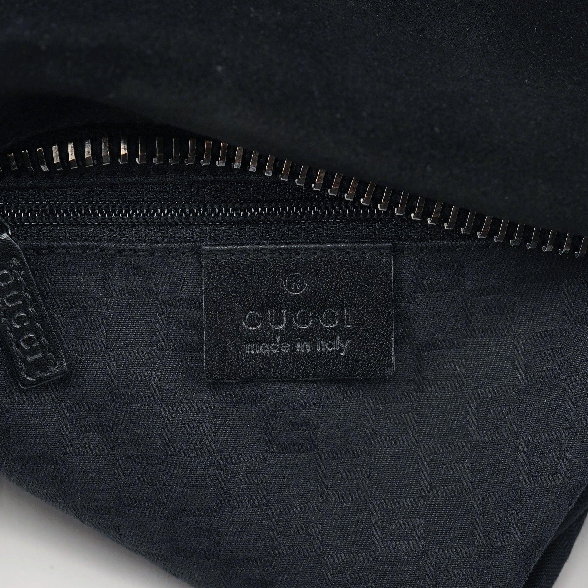 2003 Black Suede Shoulder Bag