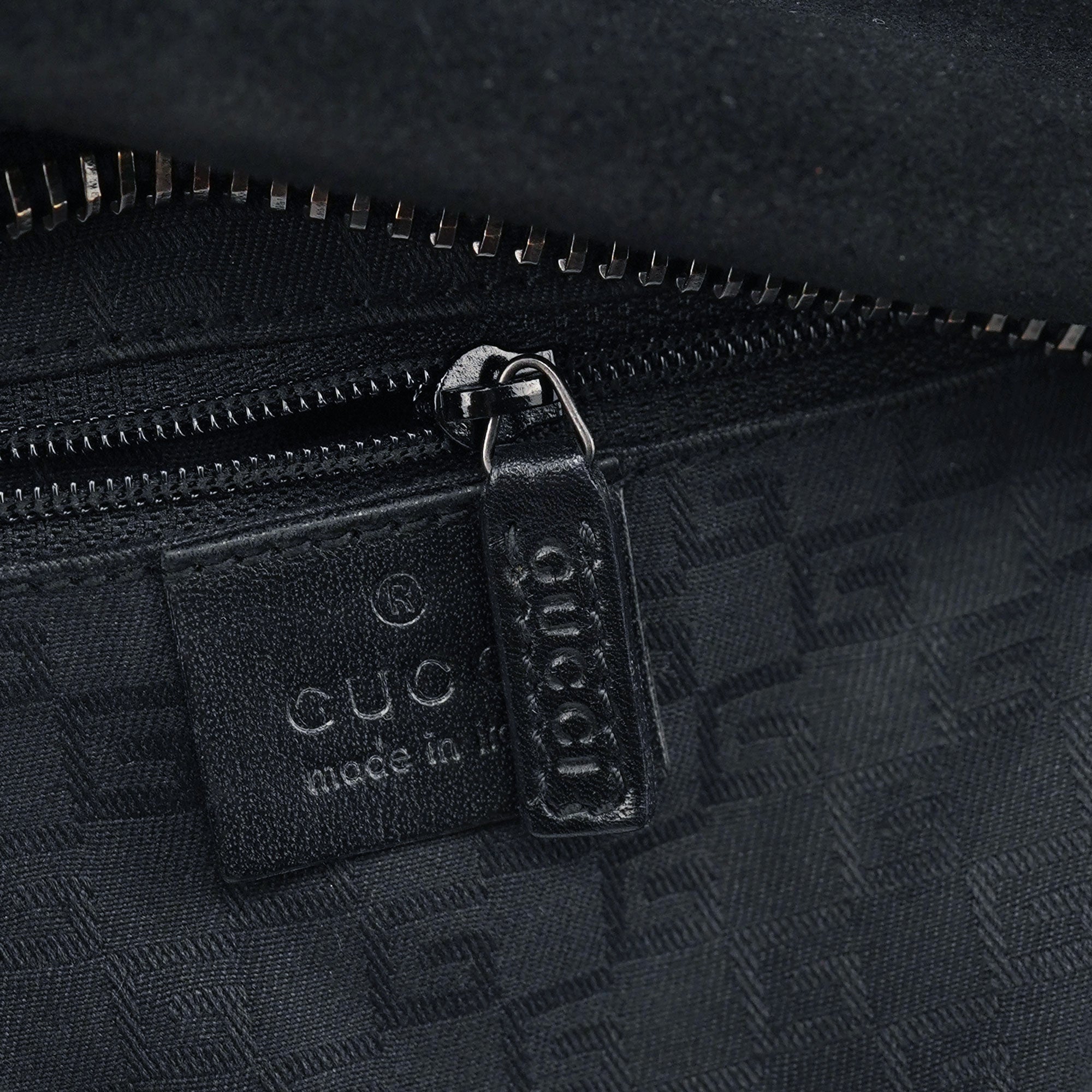 2003 Black Suede Shoulder Bag