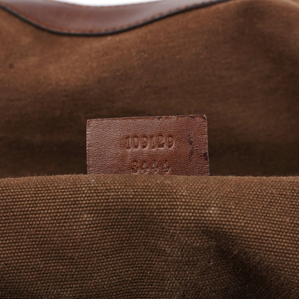 2003 Brown Canvas Bamboo Bag