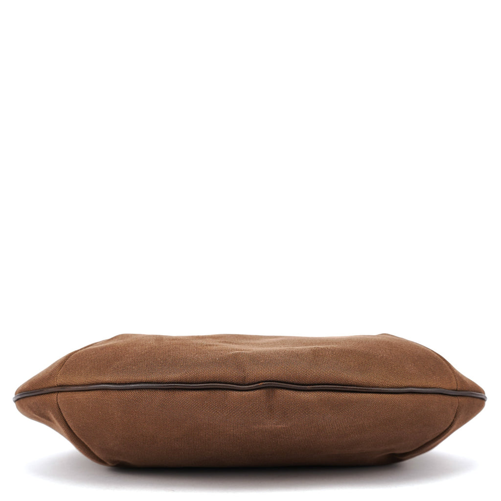 2003 Brown Canvas Hobo Shoulder Bag