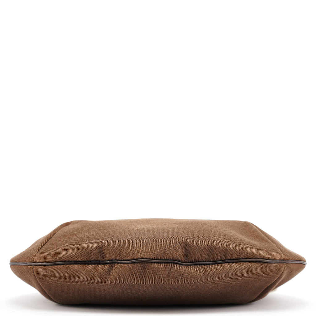 2003 Brown Canvas Round Shoulder Bag