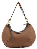 2003 Brown Canvas Round Shoulder Bag