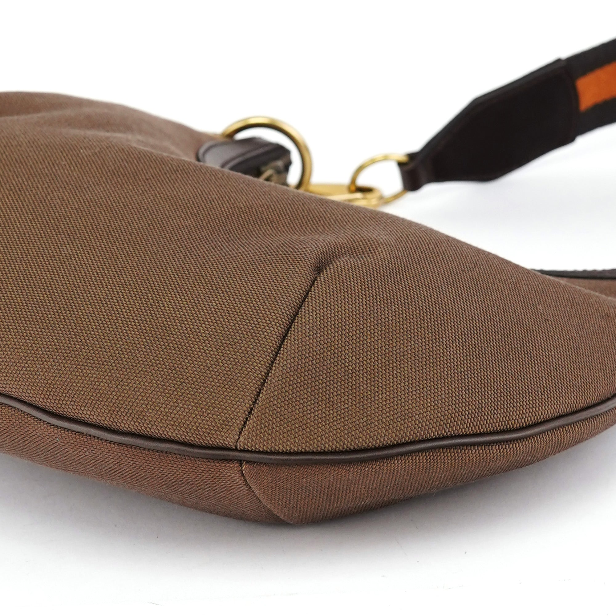 2003 Brown Canvas Shoulder Bag