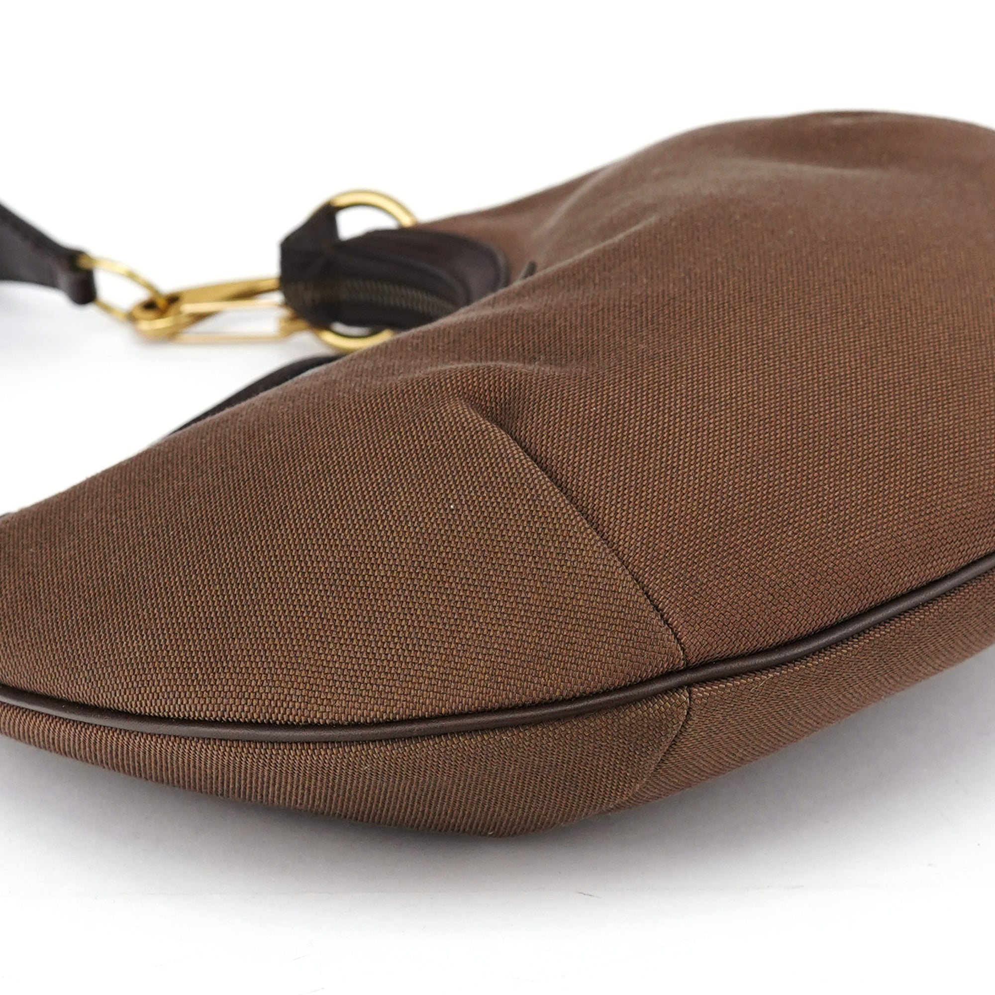 2003 Brown Canvas Shoulder Bag