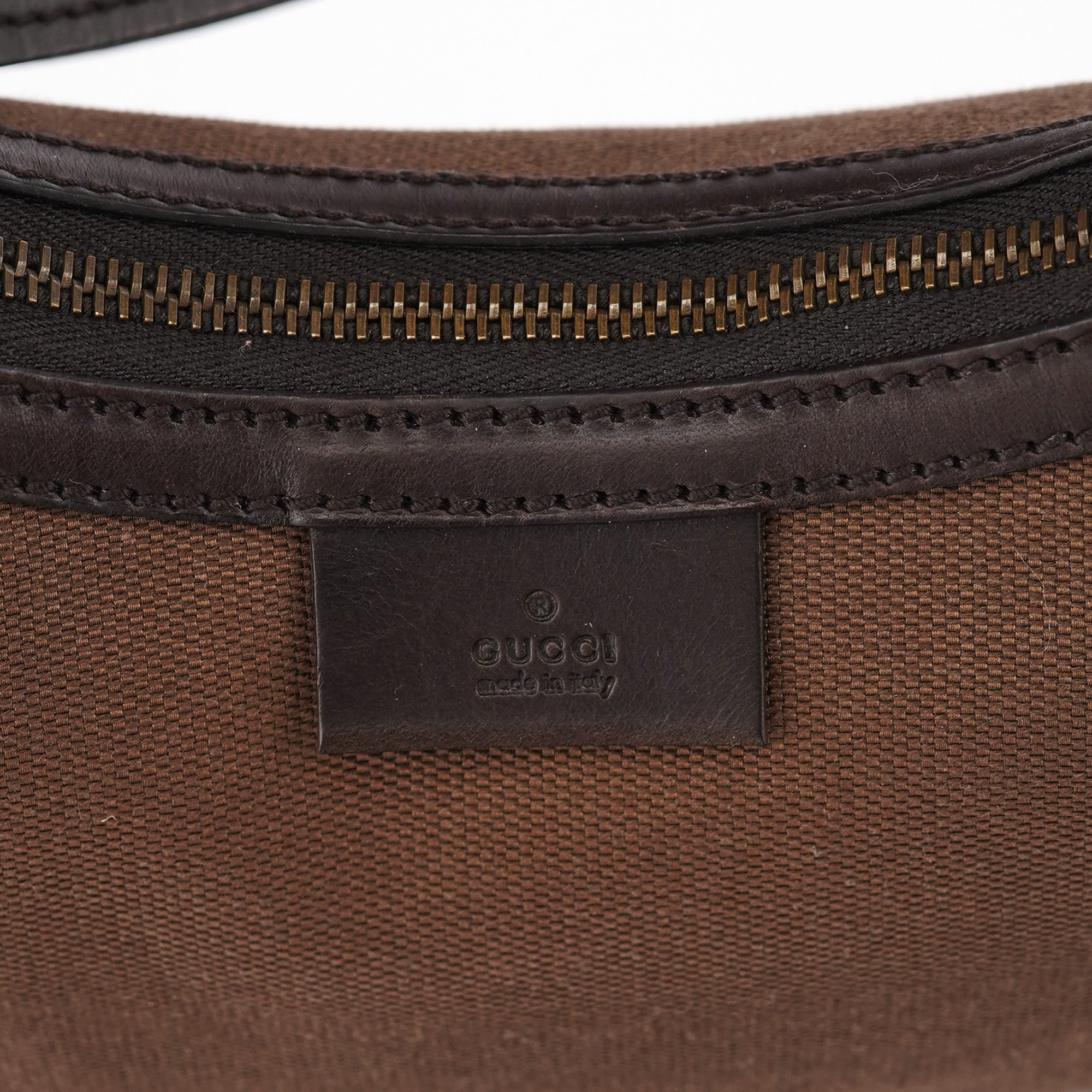 2003 Brown Canvas Shoulder Bag