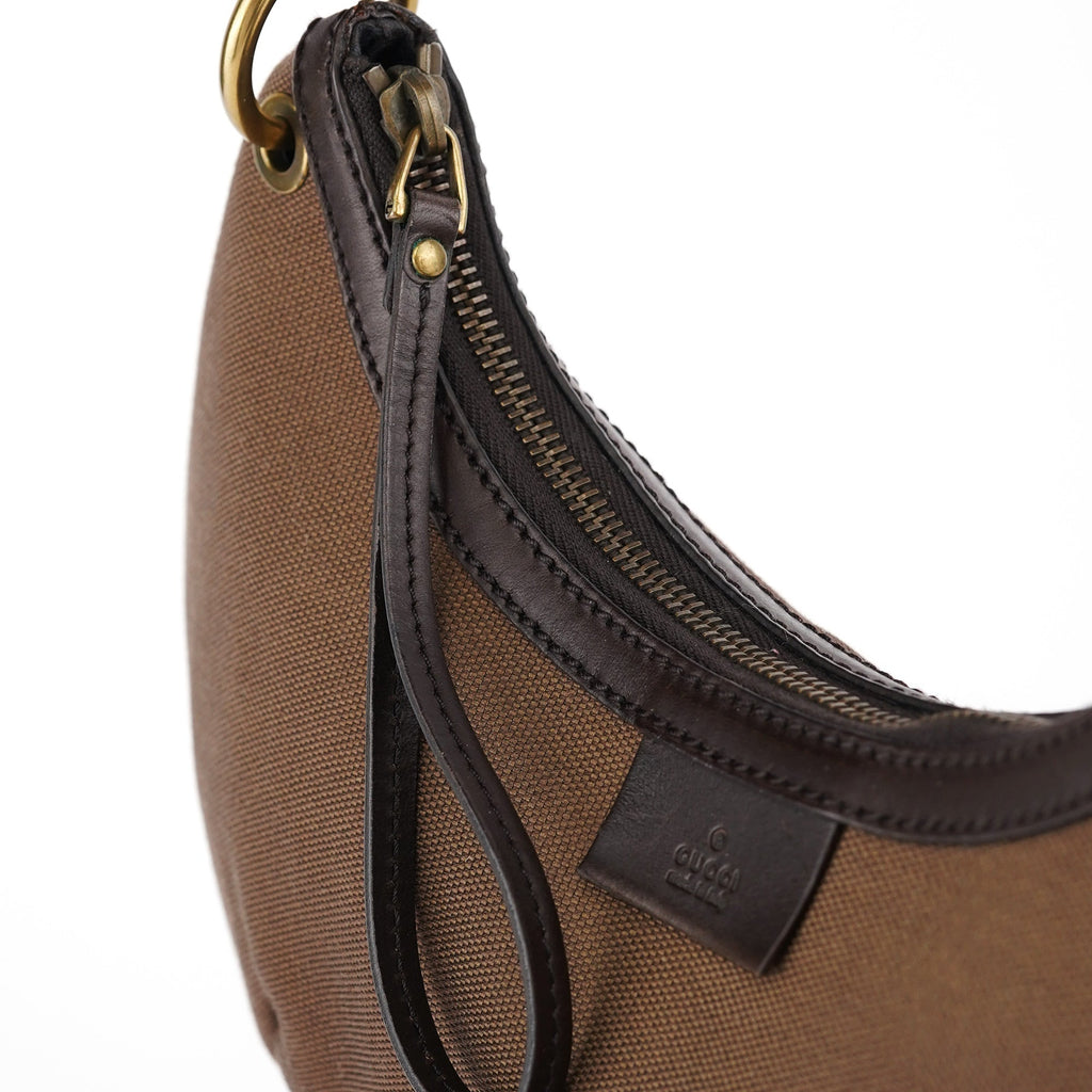 2003 Brown Canvas Shoulder Bag