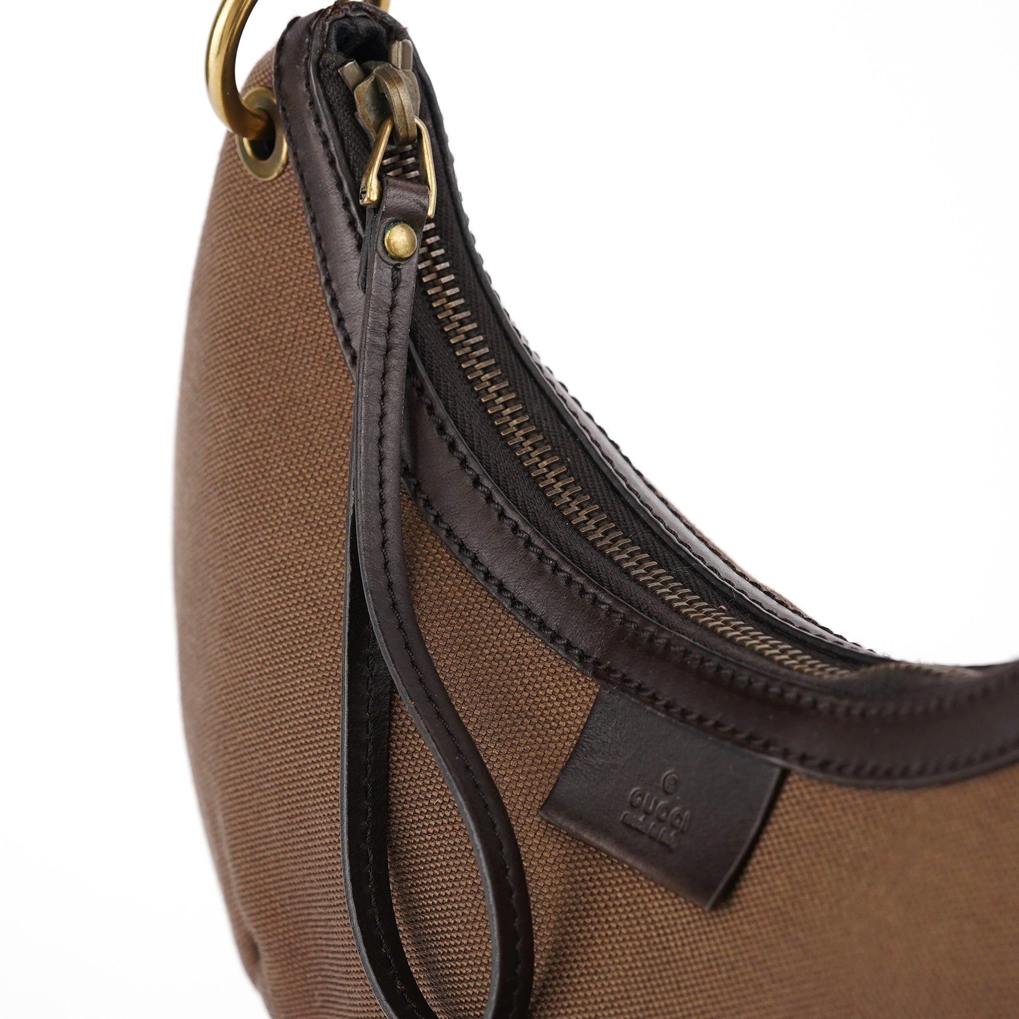 2003 Brown Canvas Shoulder Bag