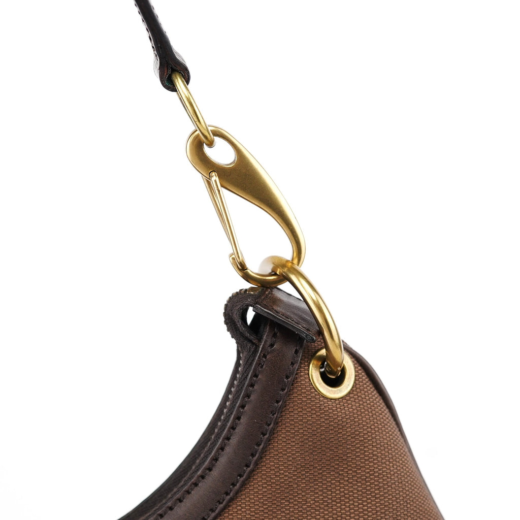 2003 Brown Canvas Shoulder Bag