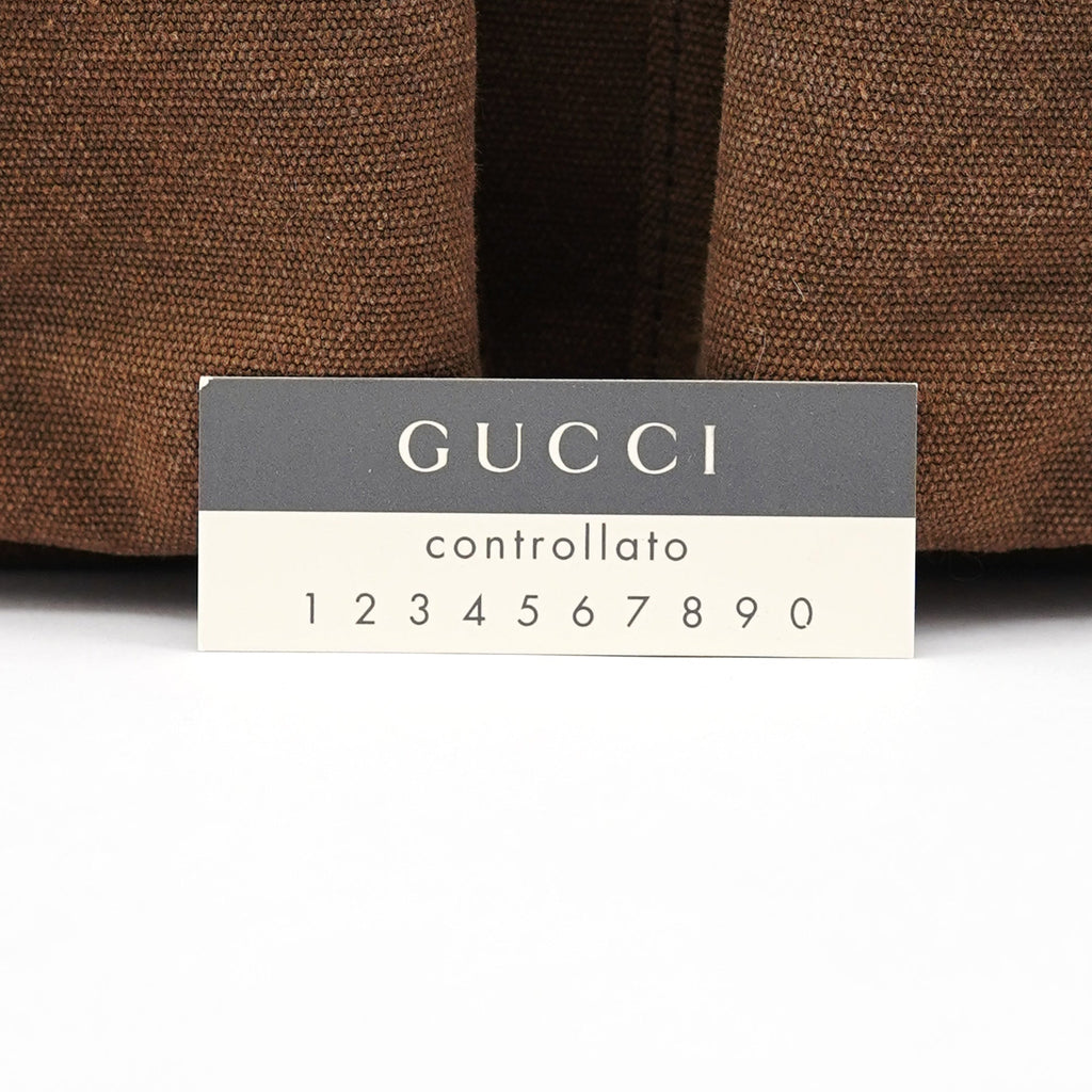 2003 Brown Canvas Shoulder Bag
