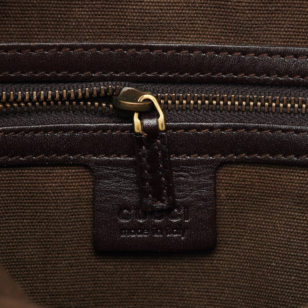 2003 Brown Canvas Shoulder Bag