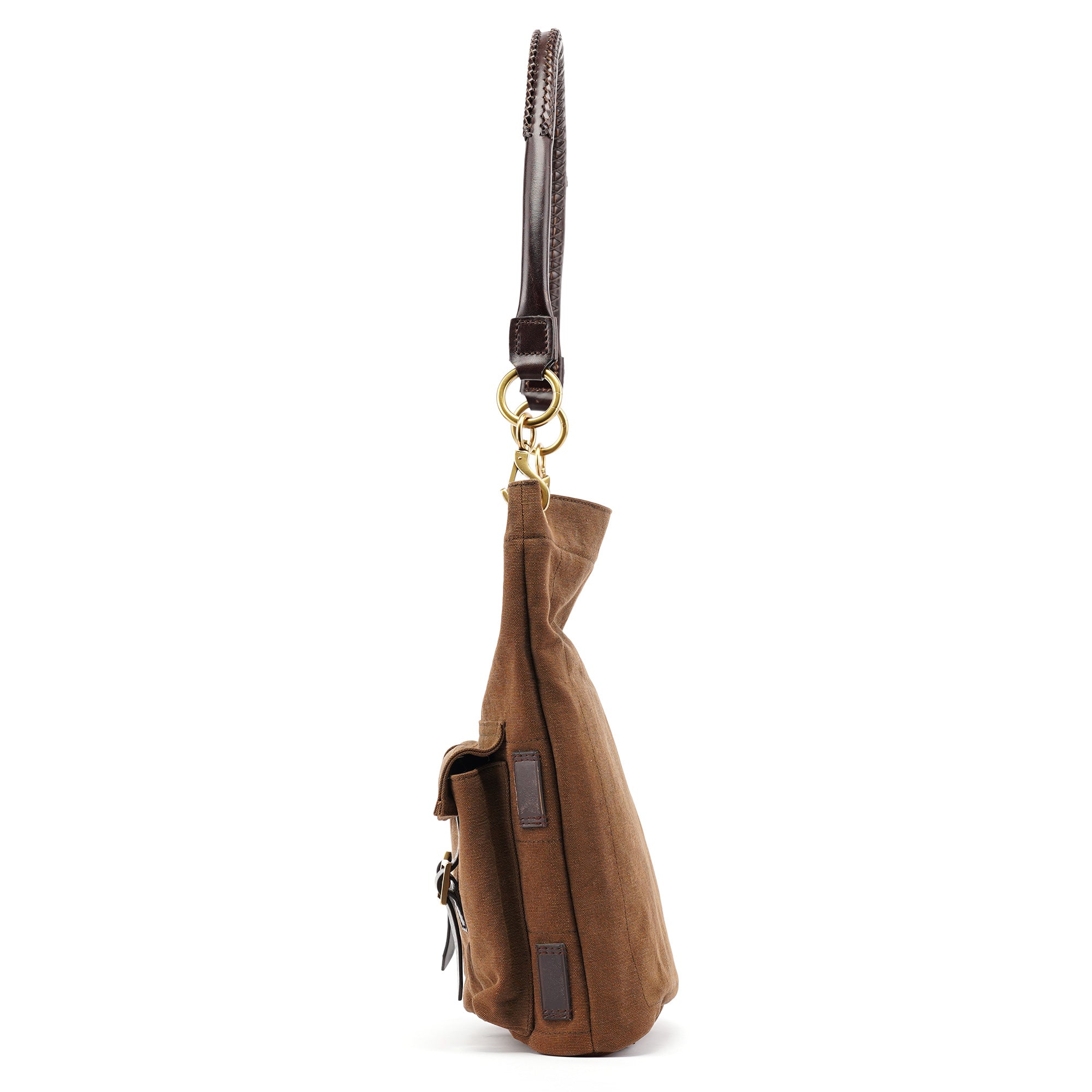 2003 Brown Canvas Shoulder Bag