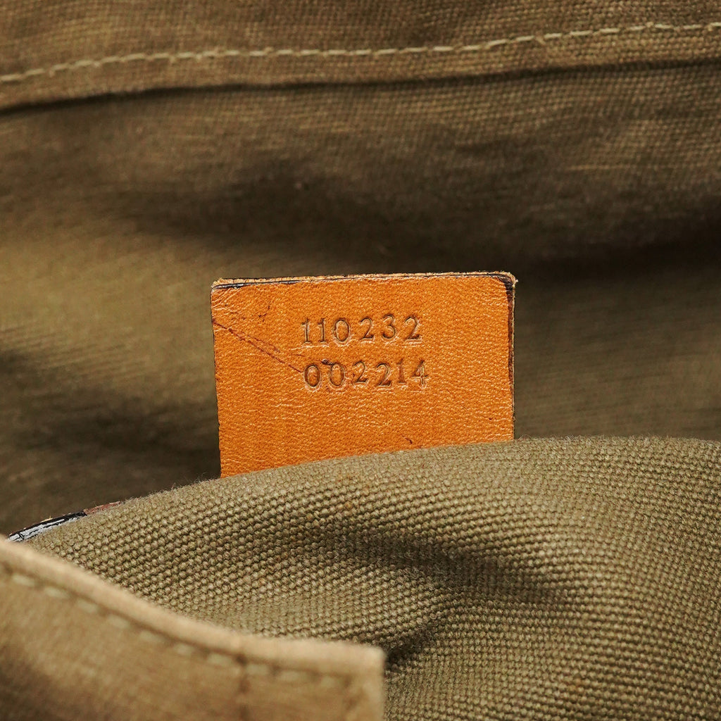 2003 Khaki Canvas Shoulder Bag
