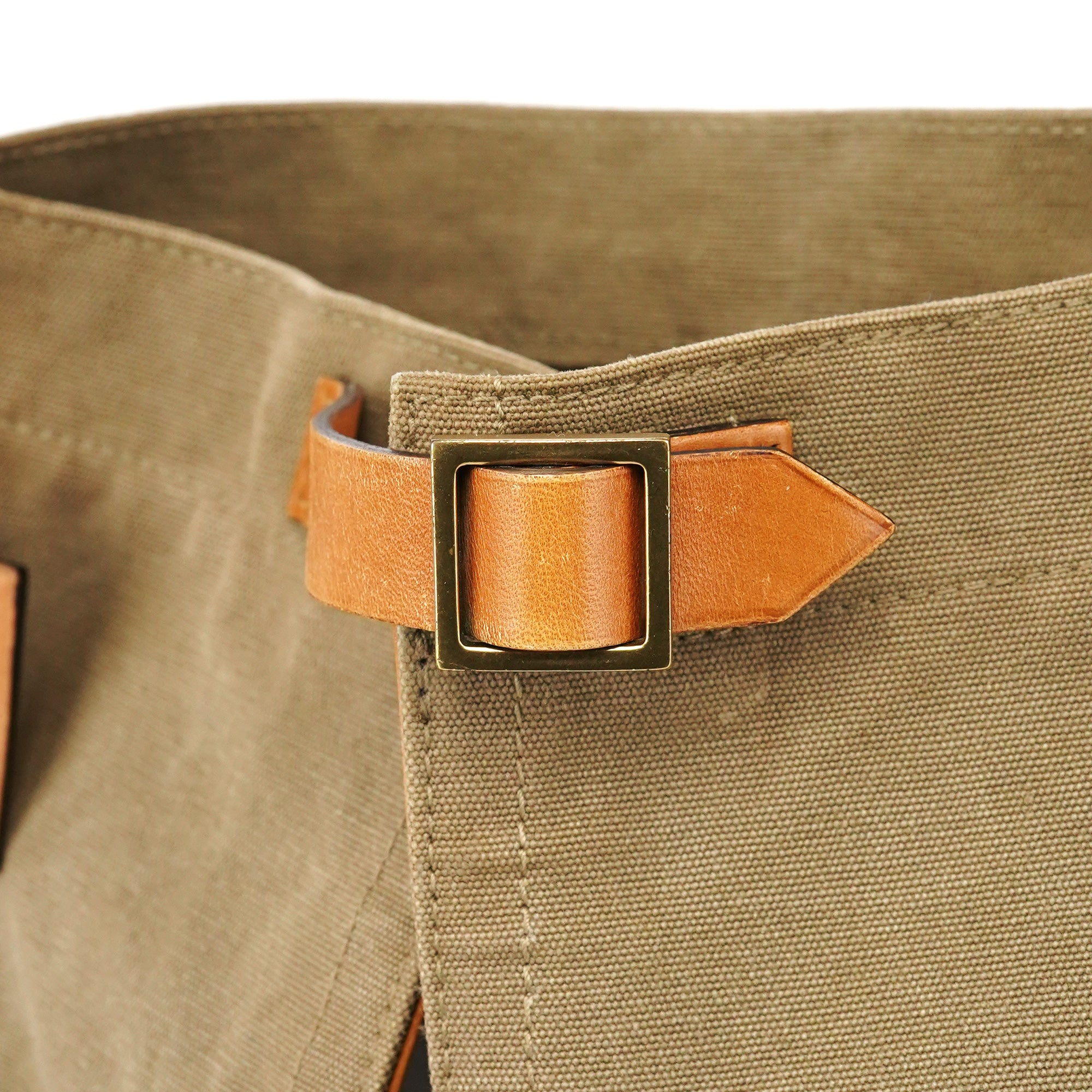 2003 Khaki Canvas Shoulder Bag