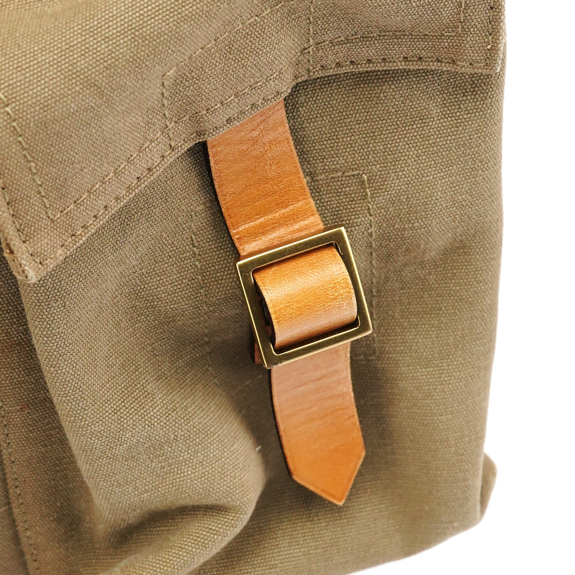 2003 Khaki Canvas Shoulder Bag