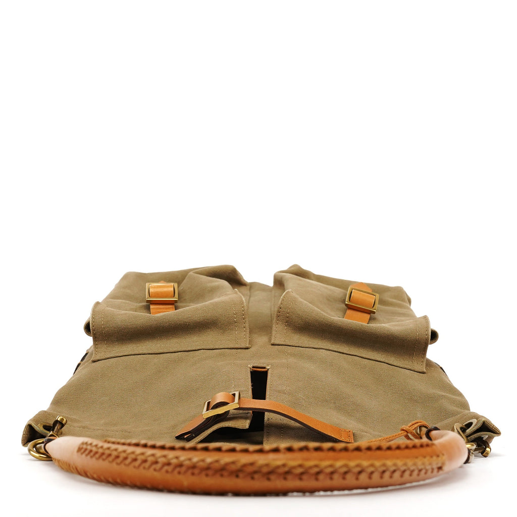 2003 Khaki Canvas Shoulder Bag