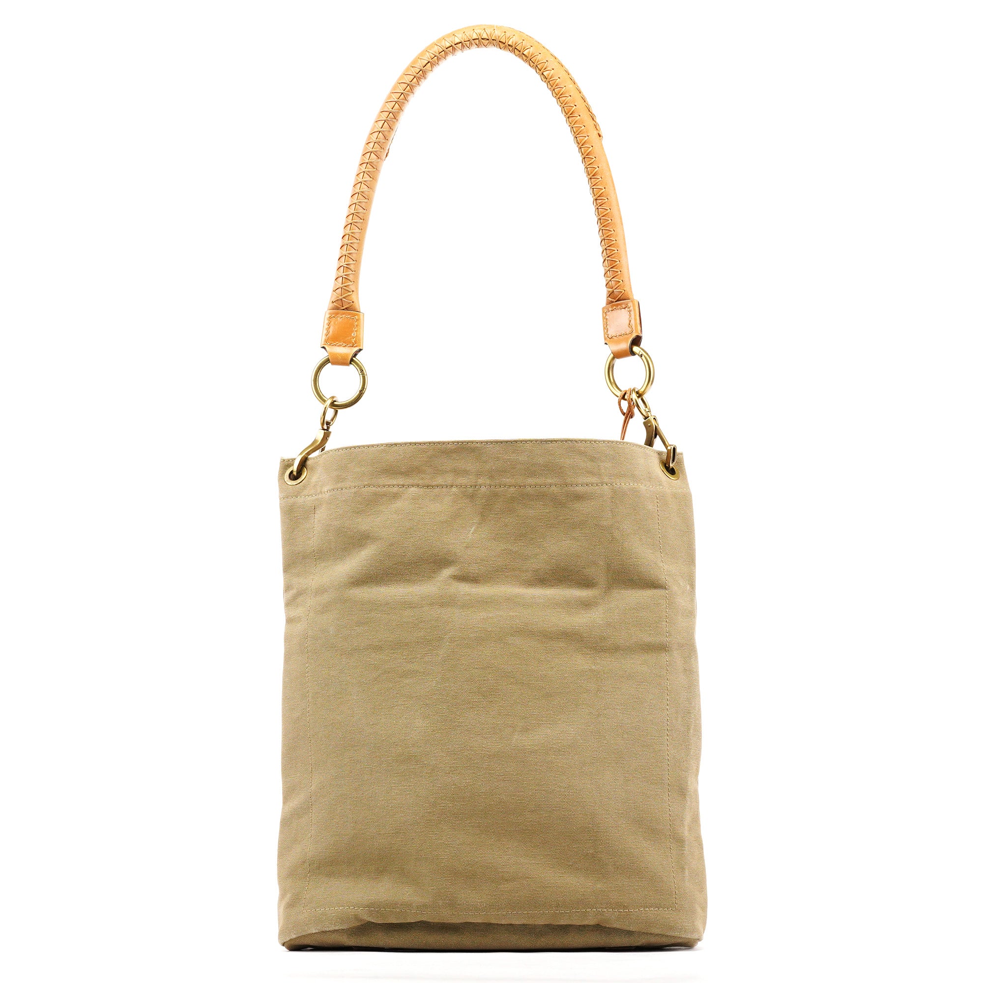 2003 Khaki Canvas Shoulder Bag