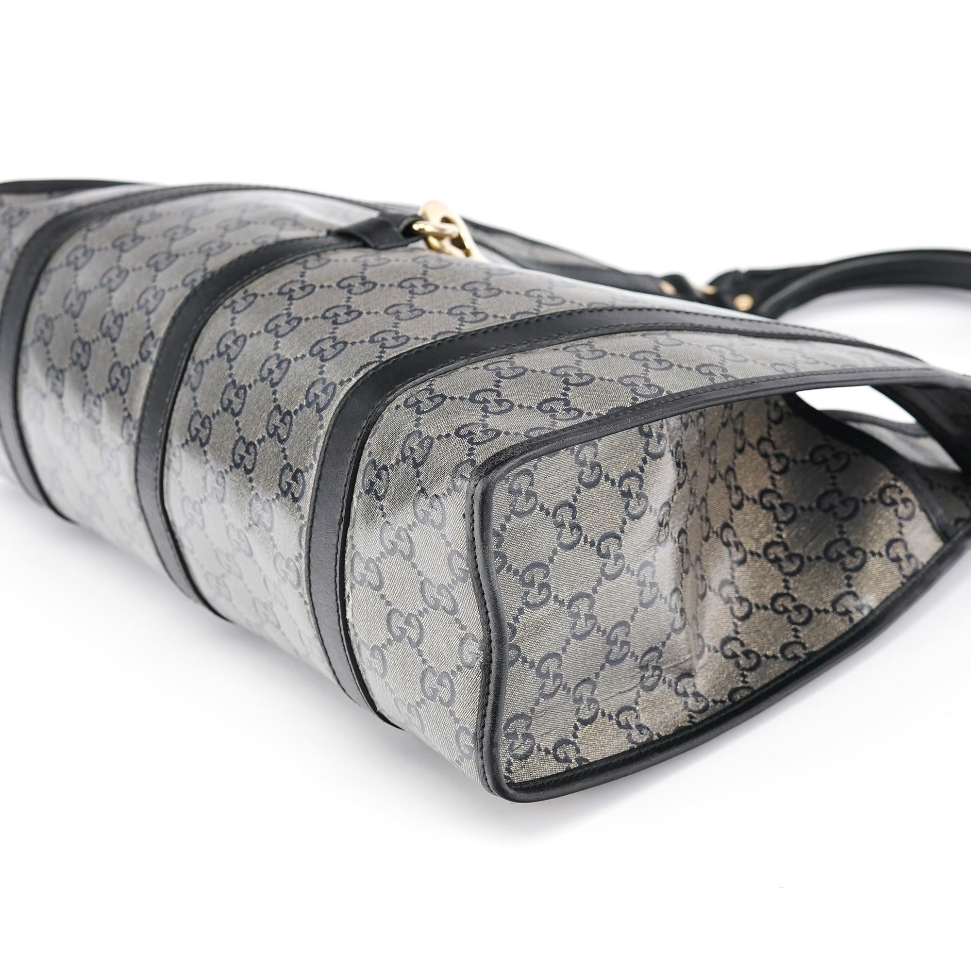 203494 Beige GG Canvas Jackie Shoulder Bag