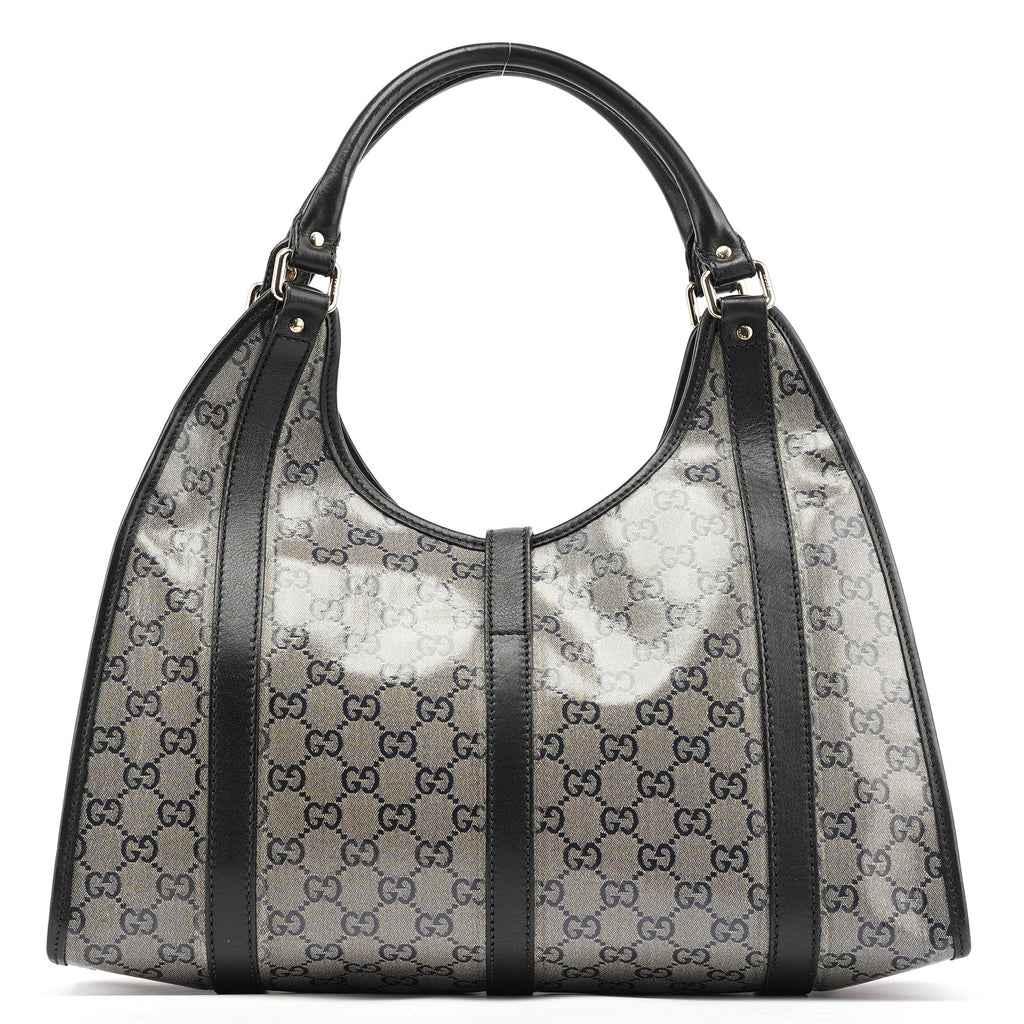 203494 Beige GG Canvas Jackie Shoulder Bag
