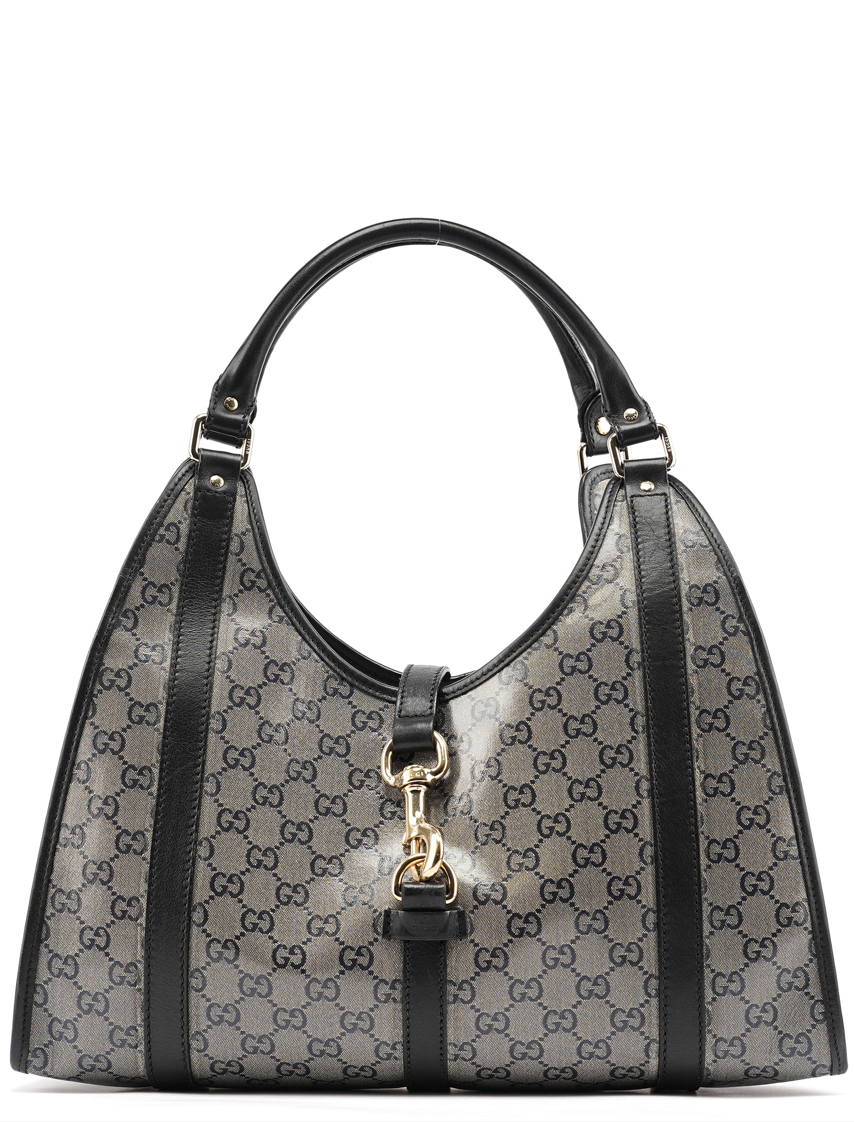 203494 Beige GG Canvas Jackie Shoulder Bag