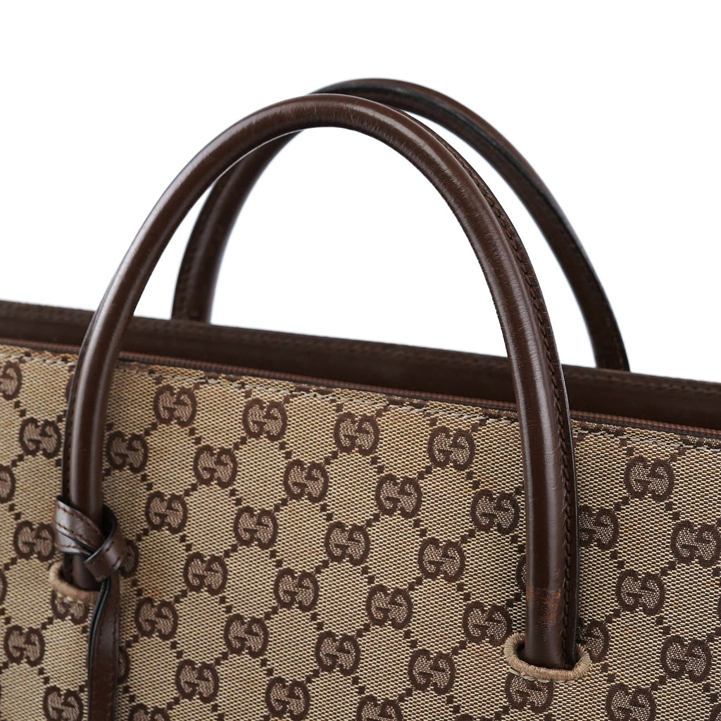 212792 Beige GG Lady Lock Tote Bag