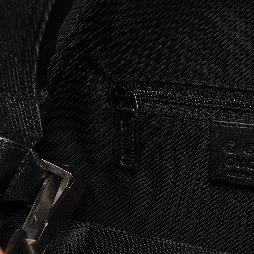 246892 Anthracite Denim GG Hobo Shoulder Bag
