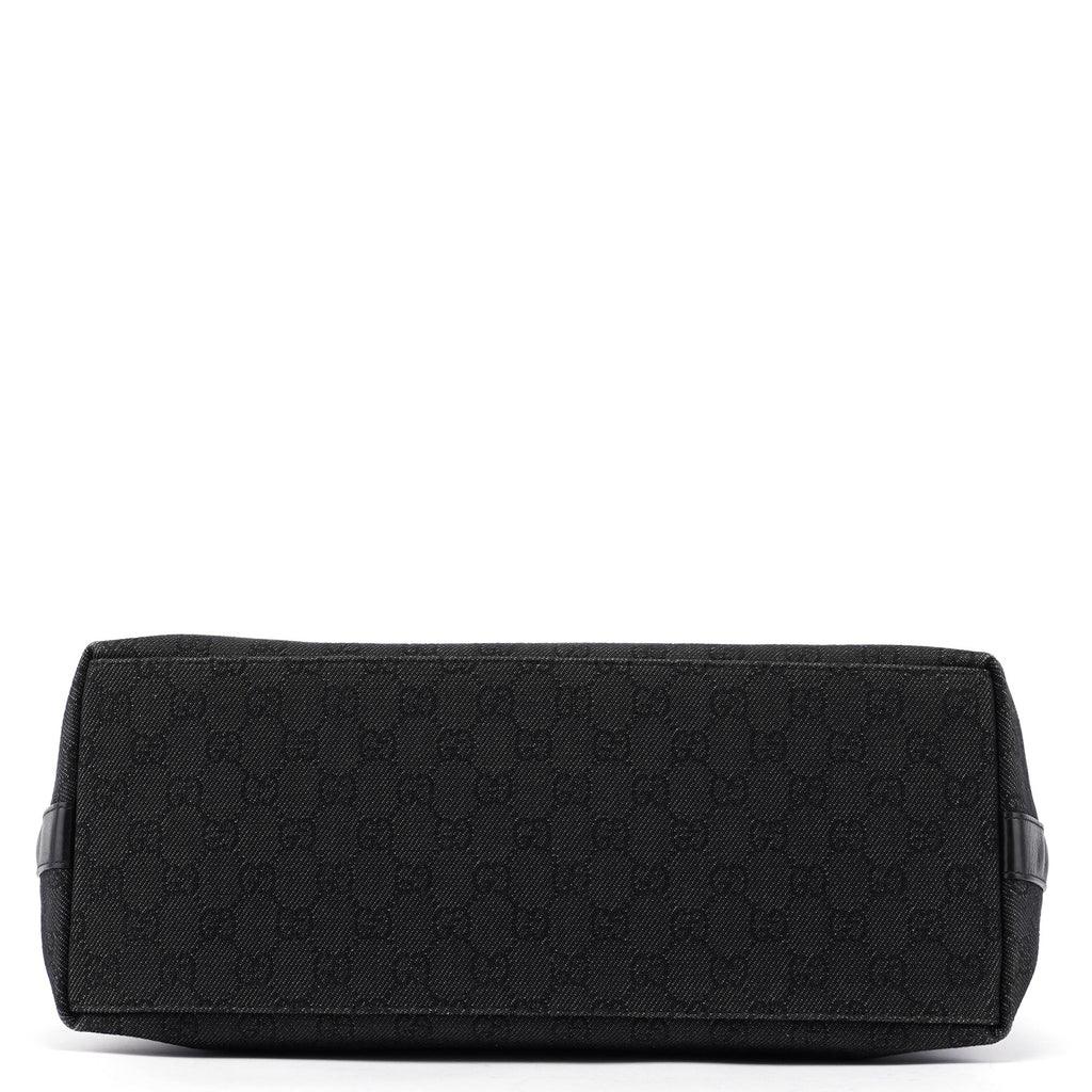 246892 Anthracite Denim GG Hobo Shoulder Bag